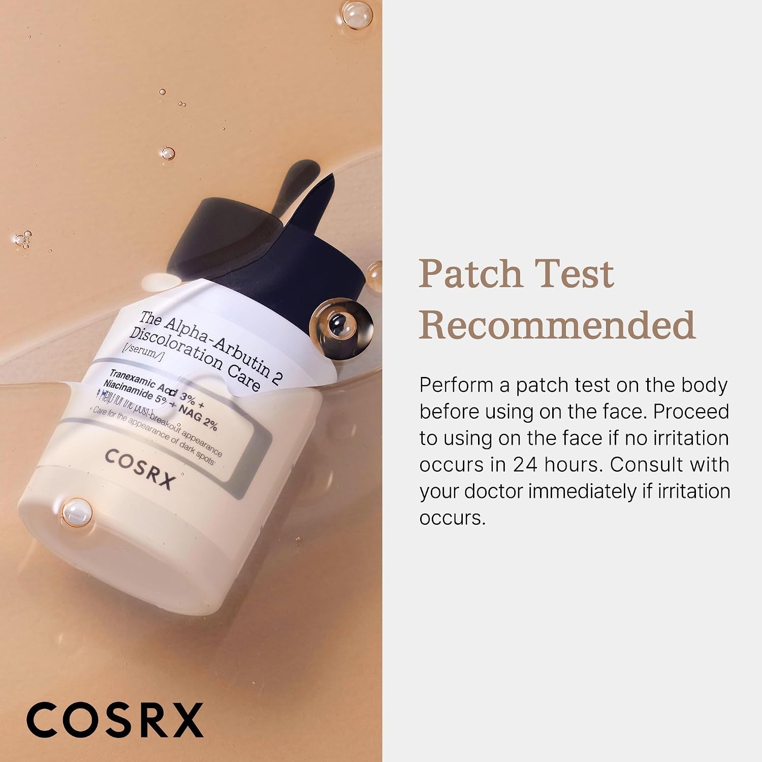image:imageCOSRX 2 Alpha Arbutin Discoloration Care Serum Dark Spot Care 17 fl oz Niacinamide Glutathione Tranexamic Acid Serum to Target Dark Spots amp Uneven Skin Tone Hyperpigmentation Korean Skin Care