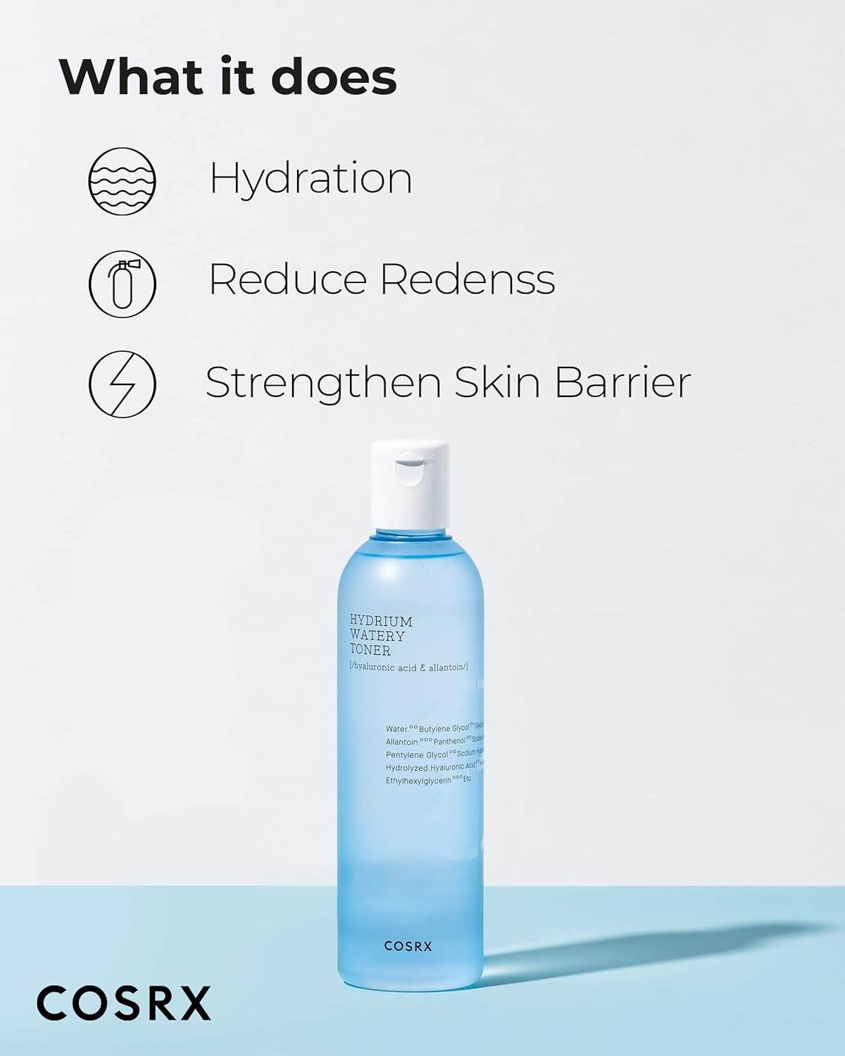 image:imageCOSRX 6 Hyaluronic Acids Hydrating Toner 507 floz Deep Moisture with Allantoin Panthenol Lightweight Watery Texture for Dry Dehydrated Skin Korean Skin Care507 Fl Oz Pack of 1