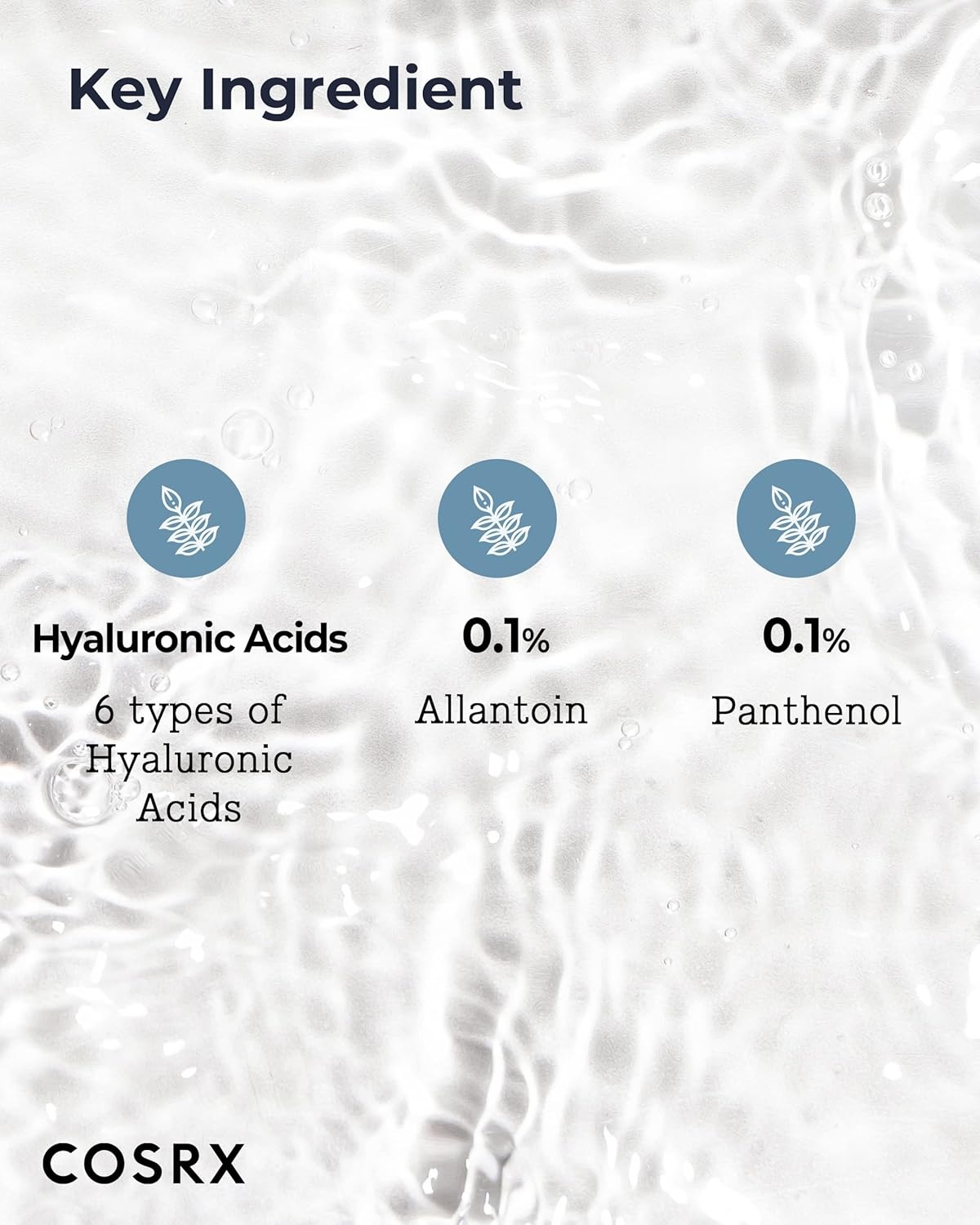 image:imageCOSRX 6 Hyaluronic Acids Hydrating Toner 507 floz Deep Moisture with Allantoin Panthenol Lightweight Watery Texture for Dry Dehydrated Skin Korean Skin Care507 Fl Oz Pack of 1