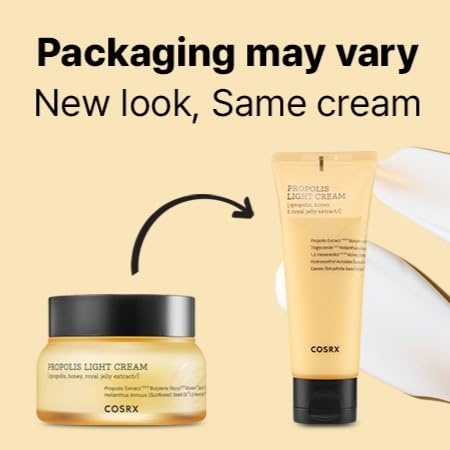 image:imageCOSRX 64 Propolis Honey Lightweight Cream Instant Golden Glow219 floz Hydrating Day Night Moisturizer Nourishing Care for Dull Dry Skin NonSticky Finish Korean Skin Care