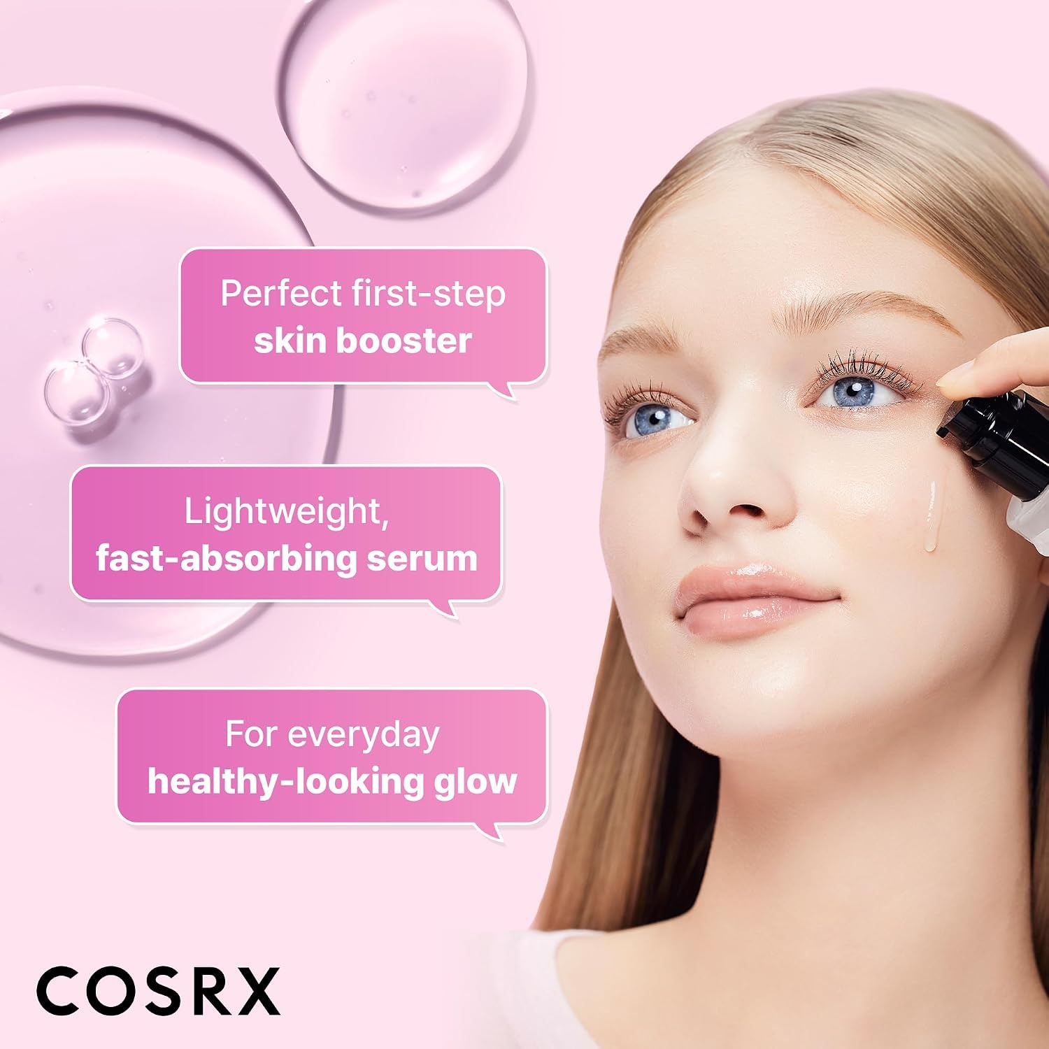 image:imageCOSRX 6X Peptide Collagen Skin Booster Toner Serum for Dull Skin 507 oz Preps Skin with Copper Peptides GHKCu for Uneven Skin Texture Skin Renewal Boosting Facial Essence Korean Skin Care6 Multi Peptide Complex 2 Pack of 507 floz Each