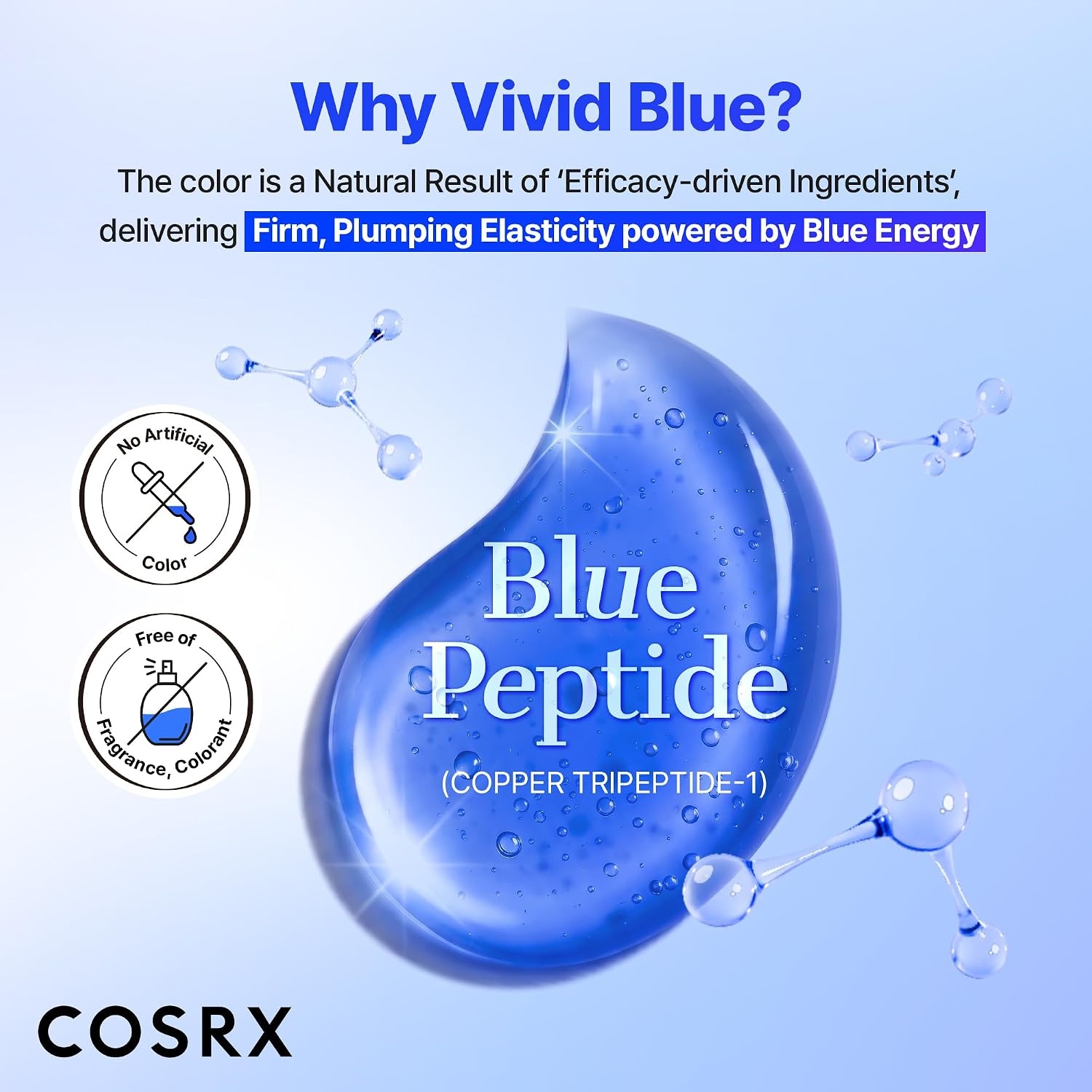 image:imageCOSRX 6X Peptide Collagen Skin Booster Toner Serum for Dull Skin 507 oz Preps Skin with Copper Peptides GHKCu for Uneven Skin Texture Skin Renewal Boosting Facial Essence Korean Skin CareCopper Peptide5 Multi Peptides