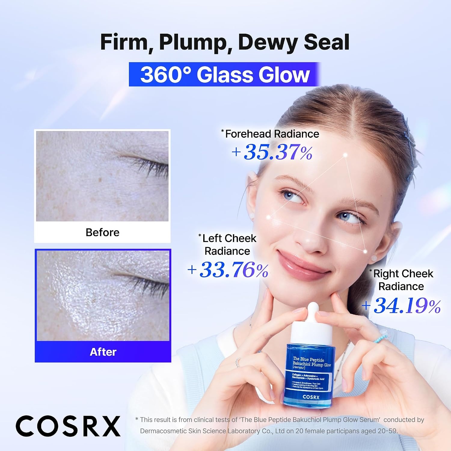 image:imageCOSRX 6X Peptide Collagen Skin Booster Toner Serum for Dull Skin 507 oz Preps Skin with Copper Peptides GHKCu for Uneven Skin Texture Skin Renewal Boosting Facial Essence Korean Skin CareCopper Peptide5 Multi Peptides
