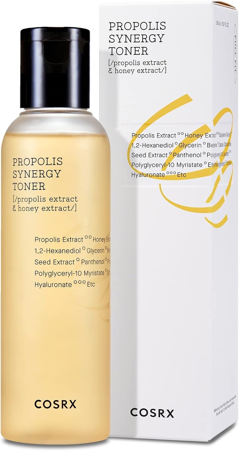 image:imageCOSRX 72 Propolis Honey Toner 3X Increase in Moisture Level 507 floz Instant Glow Boosting Care with Panthenol Nourishing Hydration for Dull Dry Sensitive Skin Korean Skin Care507 floz Pack of 1