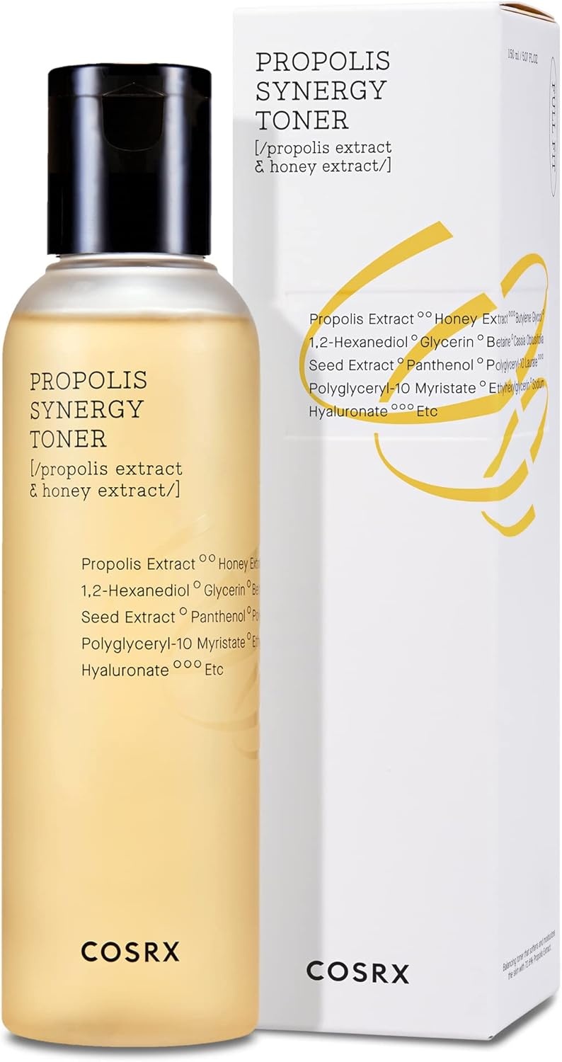 image:imageCOSRX 72 Propolis Honey Toner 3x Increase In Moisture Level 946 floz Instant Glow Boosting Care with Panthenol Nourishing Hydration for Dull Dry Sensitive Skin Korean Skin Care946 Fl Oz Pack of 1