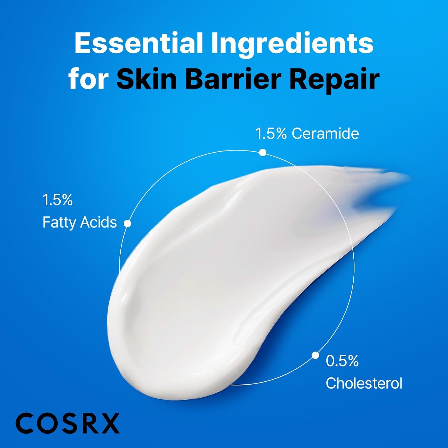 image:imageCOSRX 7X Ceramide Moisturizer for Face Barrier Repair Face Cream 27oz Family Face Moisturizer for Dry amp Sensitive Skin Korean Face Moisturizer Korean Skin CareWhite