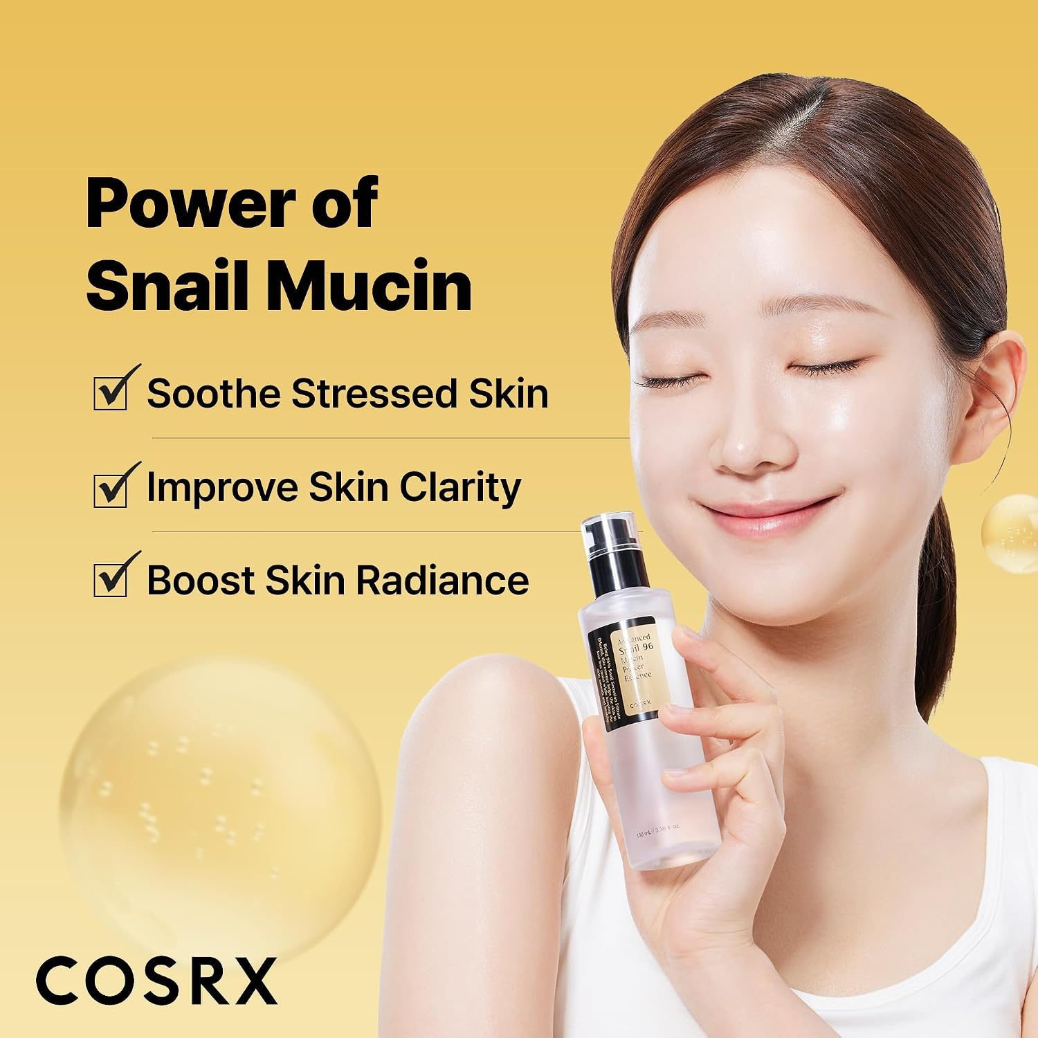 image:imageCOSRX All About Snail Mucin Korean Skin Care Set Mini Travel Essentials Travel Size Gift Set with Snail Mucin Face Wash Serum Moisturizer amp Eye Cream Rejuvenating Kit Self Care Gift Set