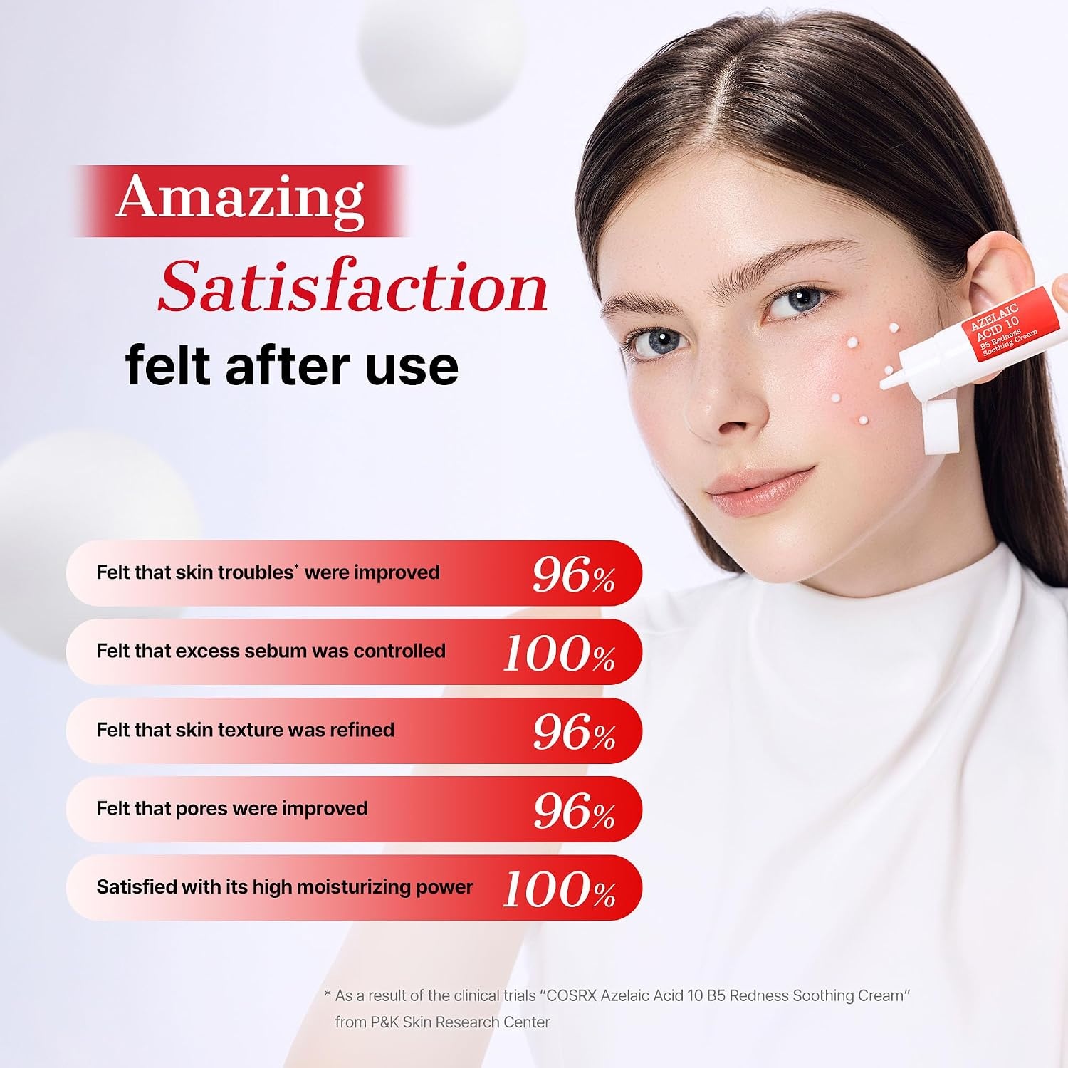 image:imageCOSRX Azelaic Acid 10 B5 Redness Soothing Cream Gel 101 fl oz Facial Cream for Redness amp Blemish Care Lightweight amp Hydrating with Centella amp Hyaluronic Acid Korean Skincare