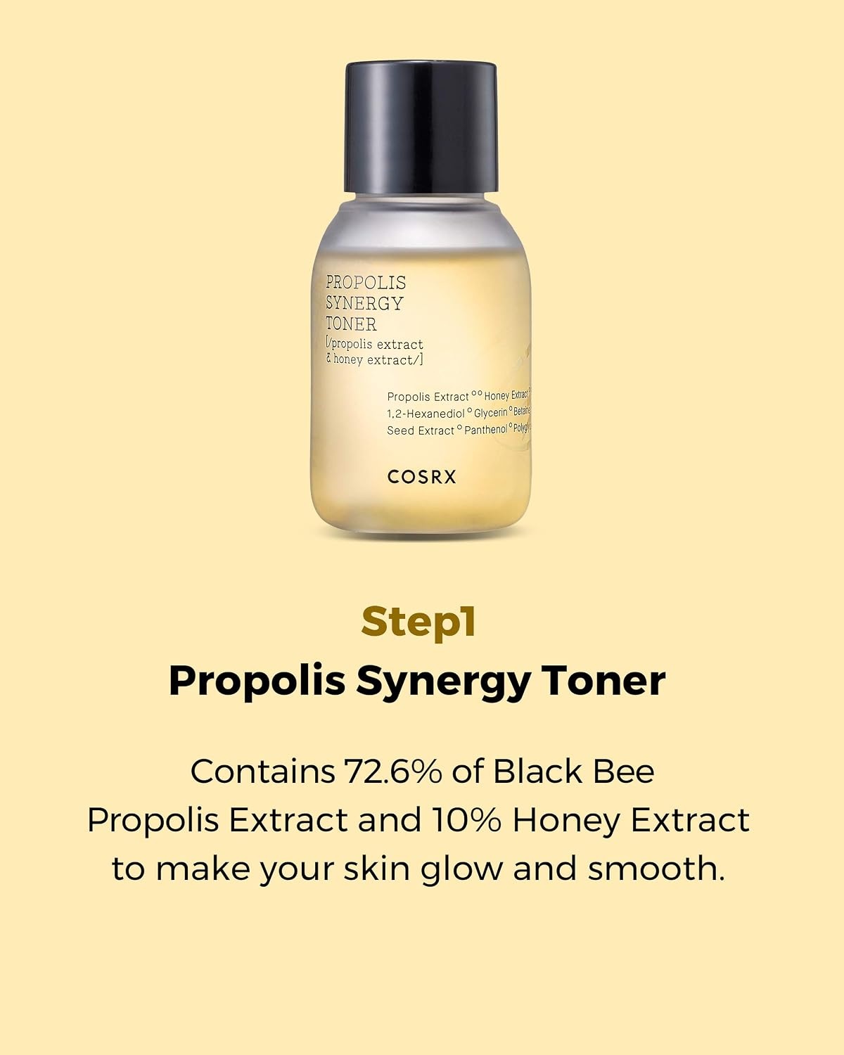 image:imageCOSRX Honey Glow Kit Propolis Toner Serum amp Cream Travel Size Set Korean Skin Care Gift Set Deep Moisture Nourishment for Dull Dry Skin Glass Skin Routine TSAFriendly Minis