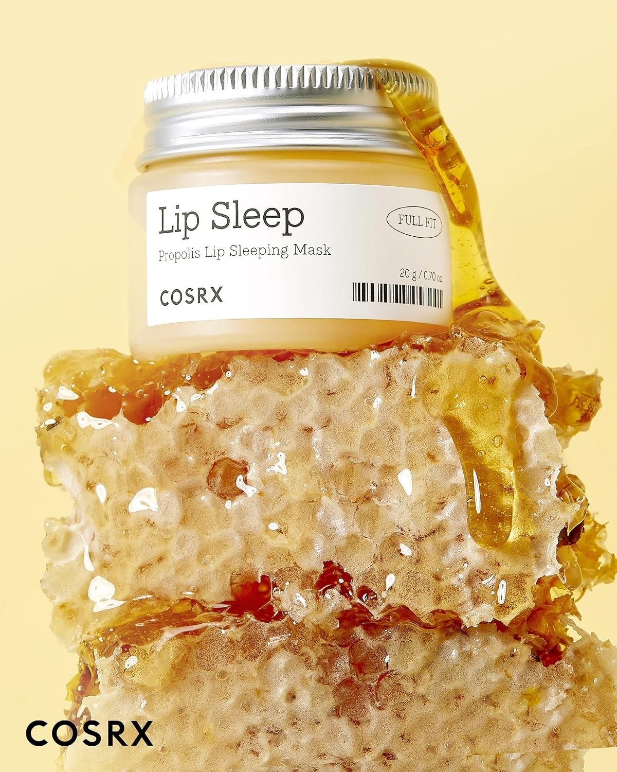 image:imageCOSRX Honey Sugar Lip Scrub Lip Exfoliator for Dry Chapped Lips 07 oz Shea Butter Enriched Melting Balm Overnight Sleeping Care Smooth Soft Finish Fragrance Free Korean Skin Care067 Fl Oz Pack of 1