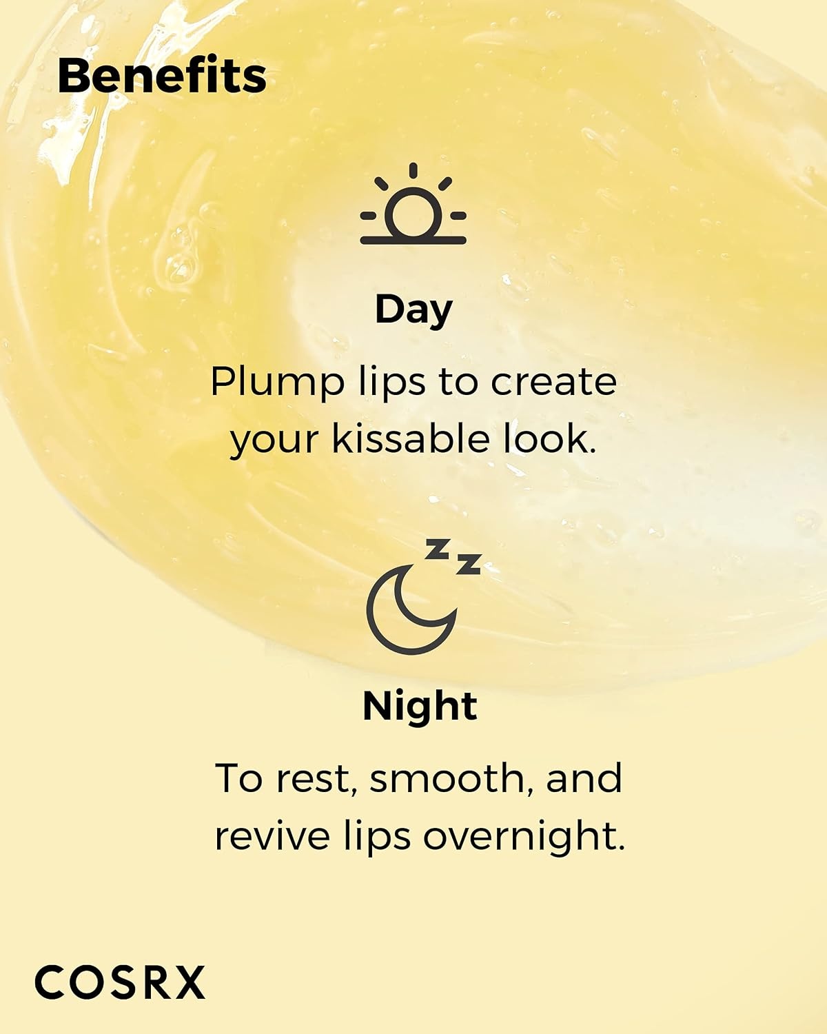 image:imageCOSRX Honey Sugar Lip Scrub Lip Exfoliator for Dry Chapped Lips 07 oz Shea Butter Enriched Melting Balm Overnight Sleeping Care Smooth Soft Finish Fragrance Free Korean Skin Care067 Fl Oz Pack of 1