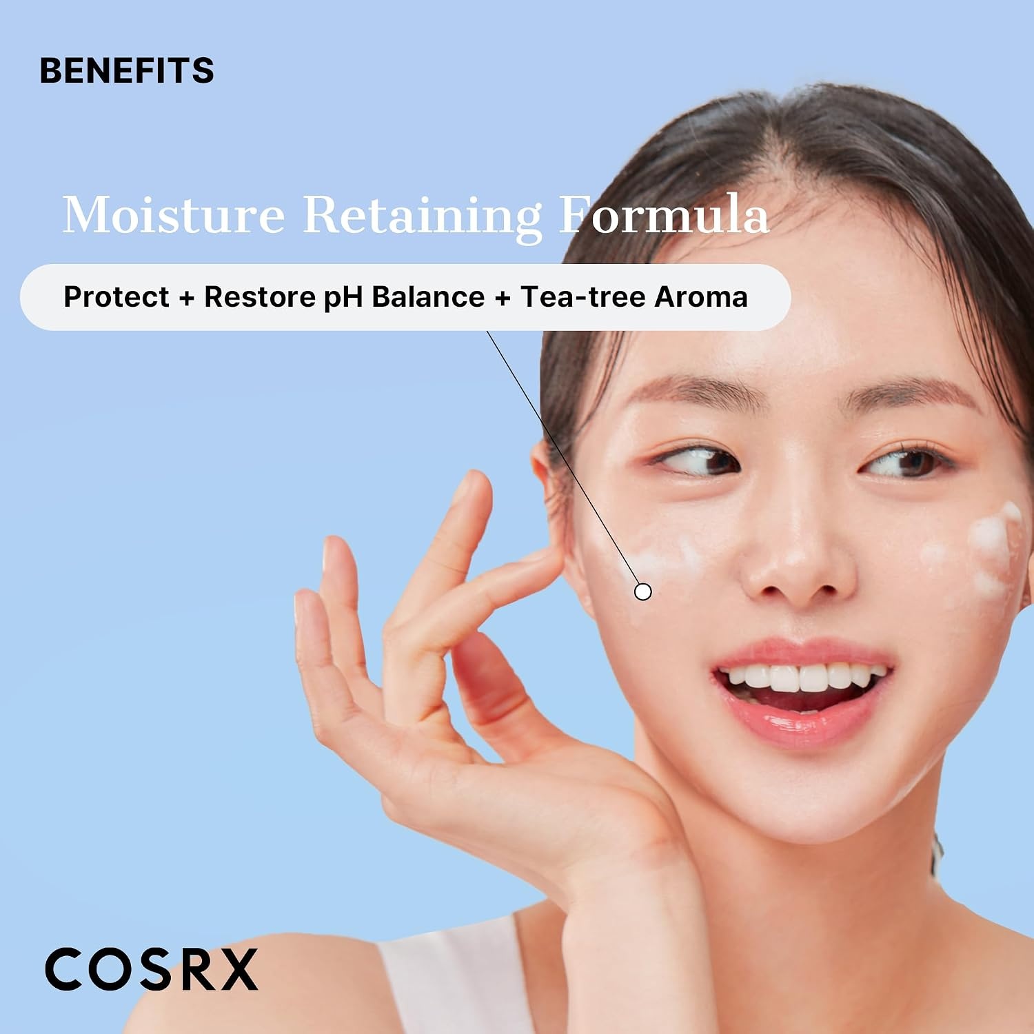 image:imageCOSRX Low pH Good Morning Gel Cleanser BHA Face amp Body Wash 1352 fl oz Daily Mild Formula for Sensitive Skin pH Balancing Tea Tree Oil Gentle Sebum Pore Care Korean Skin CareGood Morning Gel Cleanser