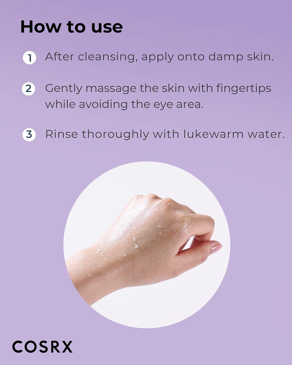 image:imageCOSRX Low pH Soft Peeling Gel Korean Gentle Face Scrub 405 fl oz Mildly Exfoliating PHA For Sensitive Skin with Natural Cellulose Cleansing Korean Skin Care