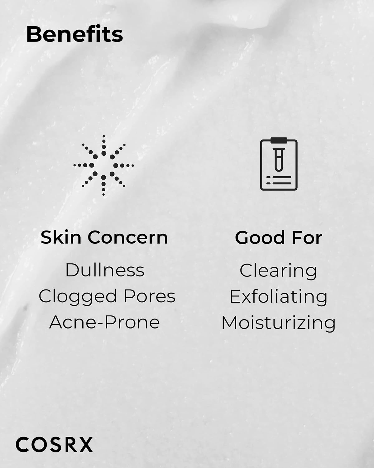 image:imageCOSRX Low pH Soft Peeling Gel Korean Gentle Face Scrub 405 fl oz Mildly Exfoliating PHA For Sensitive Skin with Natural Cellulose Cleansing Korean Skin Care
