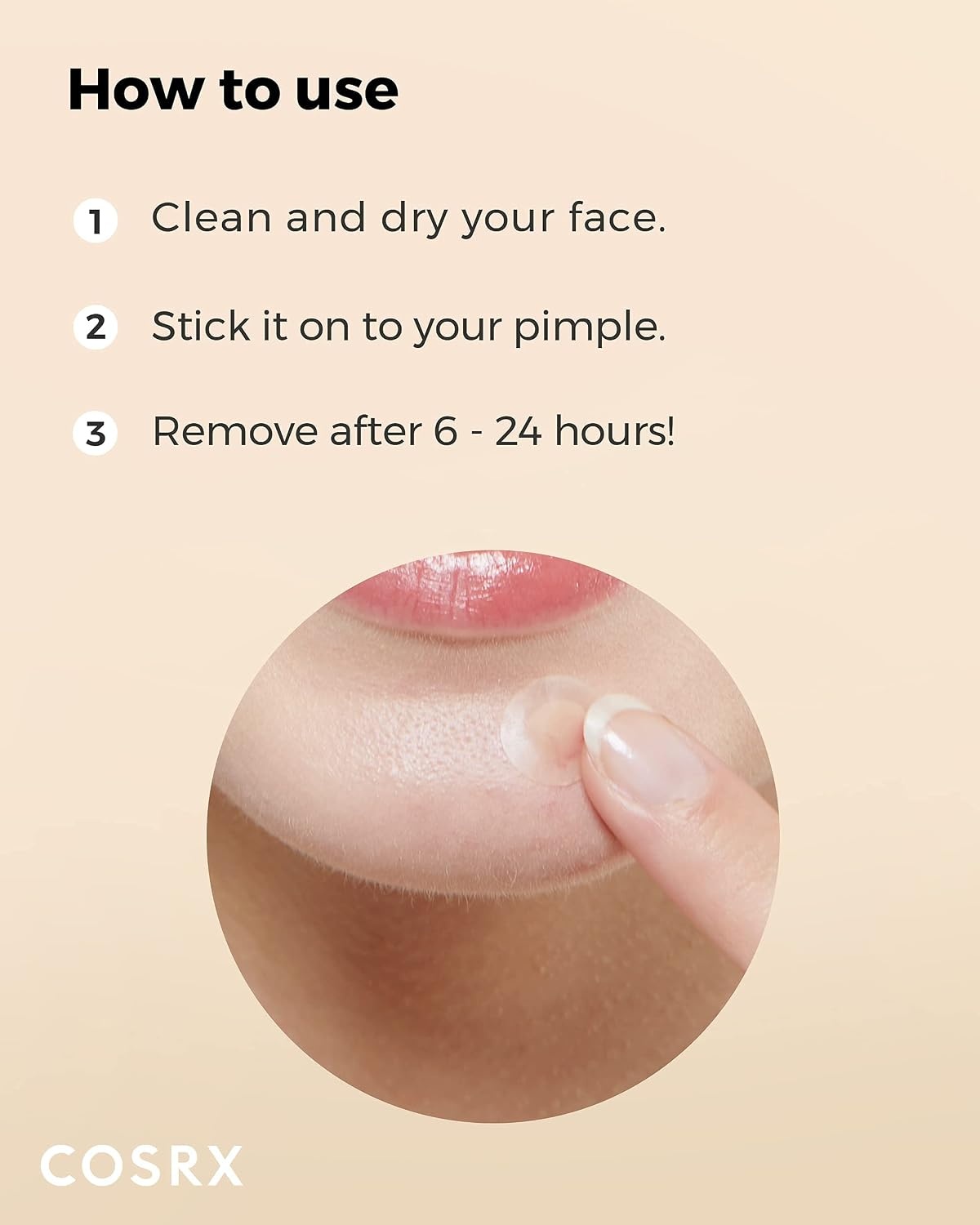 image:imageCOSRX Master Patch Basic Value Pack Absorbing Hydrocolloid 90 Counts Overnight Acne Patch Hydrocolloid Blemish Spot Sticker for Face Strong adhesion amp Thicker Spot Cover 1 Sizes36 Count Pack of 1