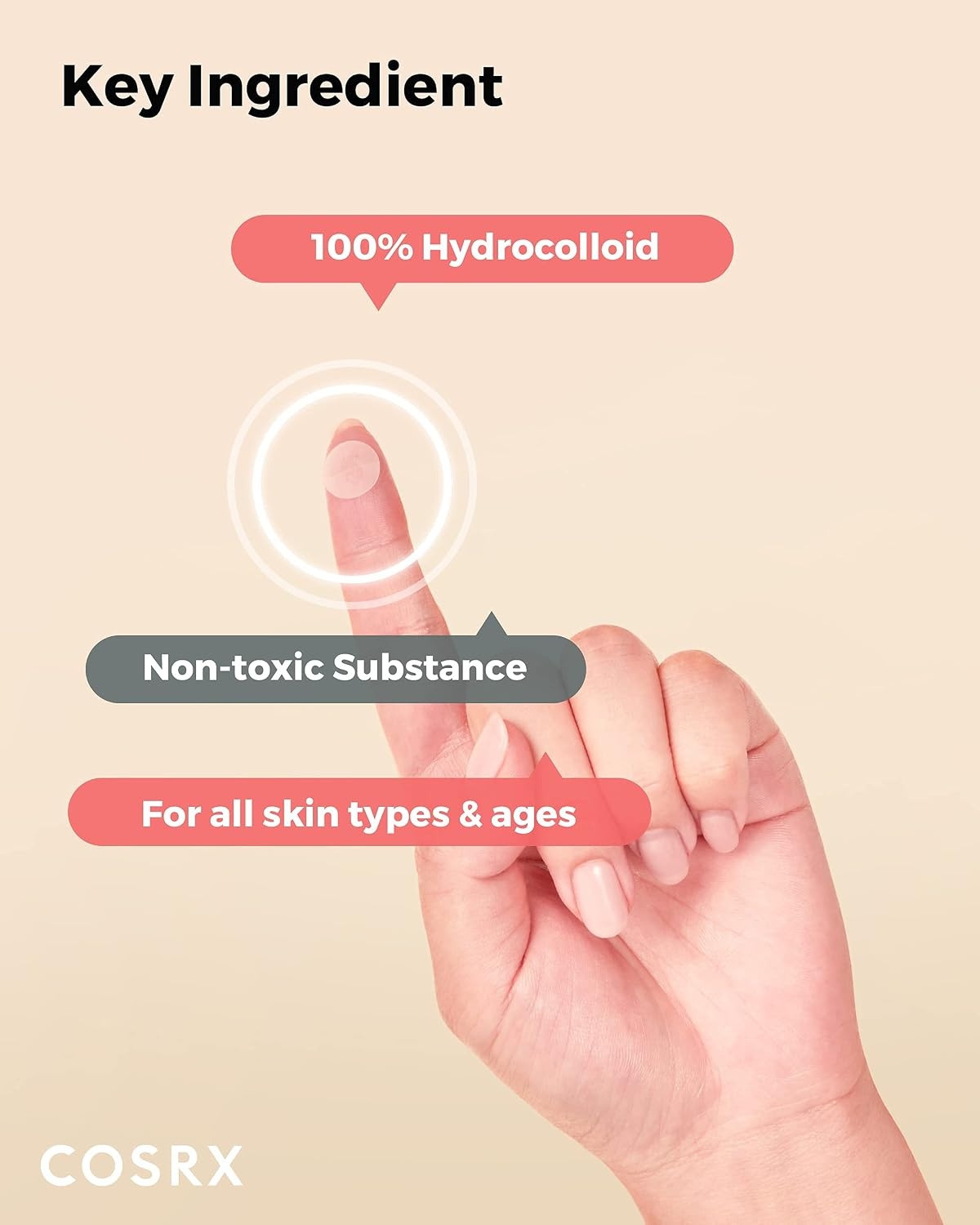 image:imageCOSRX Master Patch Basic Value Pack Absorbing Hydrocolloid 90 Counts Overnight Acne Patch Hydrocolloid Blemish Spot Sticker for Face Strong adhesion amp Thicker Spot Cover 1 Sizes36 Count Pack of 1