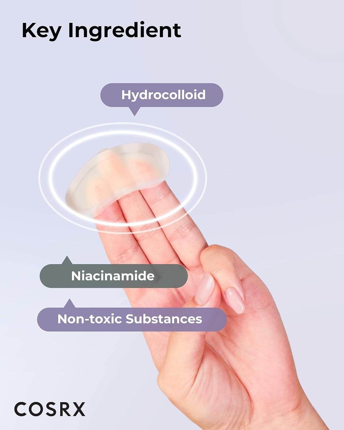 image:imageCOSRX Master Patch Intensive OvalShaped Patches XLarge 10 Counts Hydrocolloid Pimple Stickers with Tea Tree Oil amp Salicylic Acidm Quick amp Easy Blemish Zit Spot Treatment Korean Skin care
