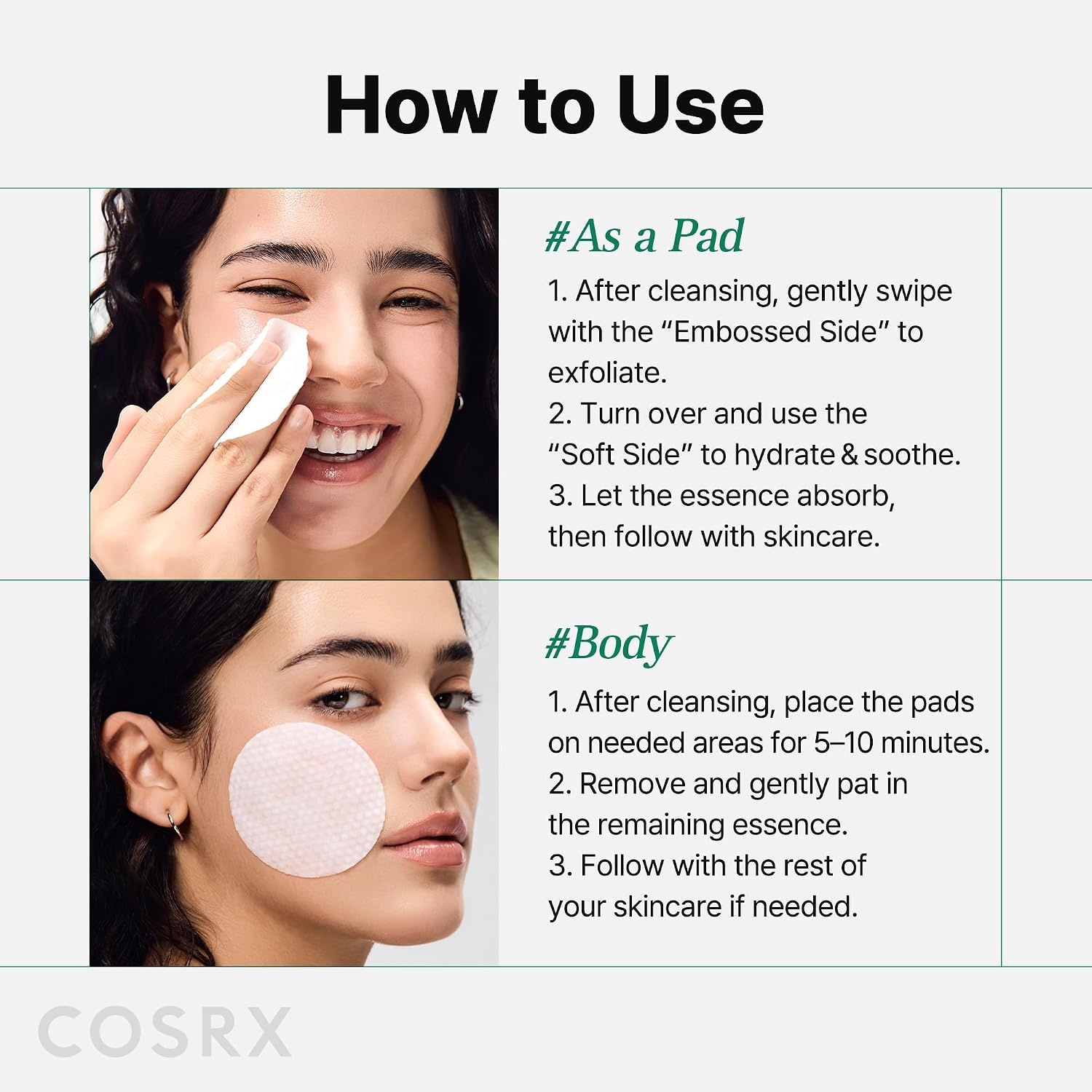 image:imageCOSRX OneStep Tone Clarifying Toner Pads Even Skin amp Hydration 100 Pads Toning Pad for Skin Texture amp Hydration amp Evening Skin Tone with Arbutin Glutathione amp Hyaluronic Acids Korean Skin CareClear Skin Calming