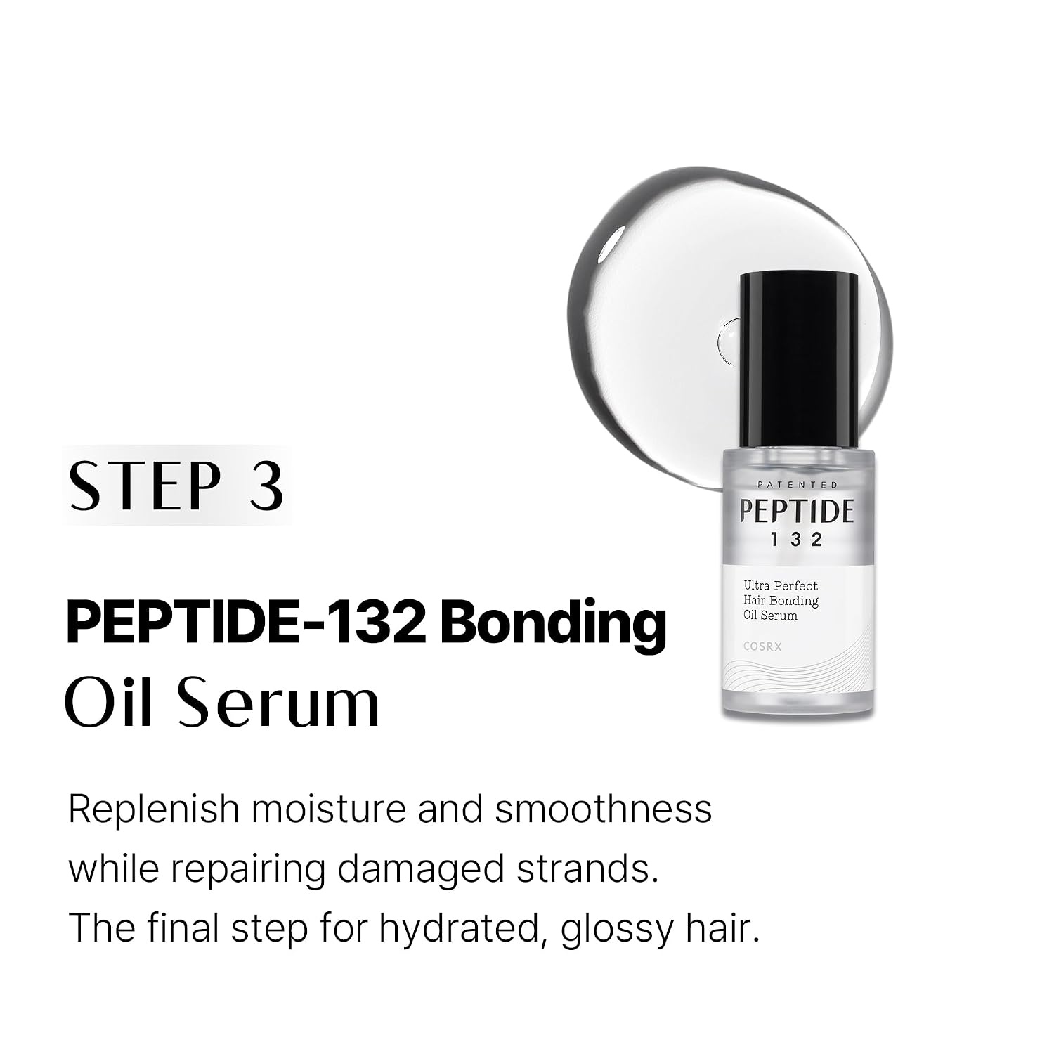 image:imageCOSRX PEPTIDE 132 Frizz Control amp Soft Hair Duo Bonding Shampoo amp Treatment