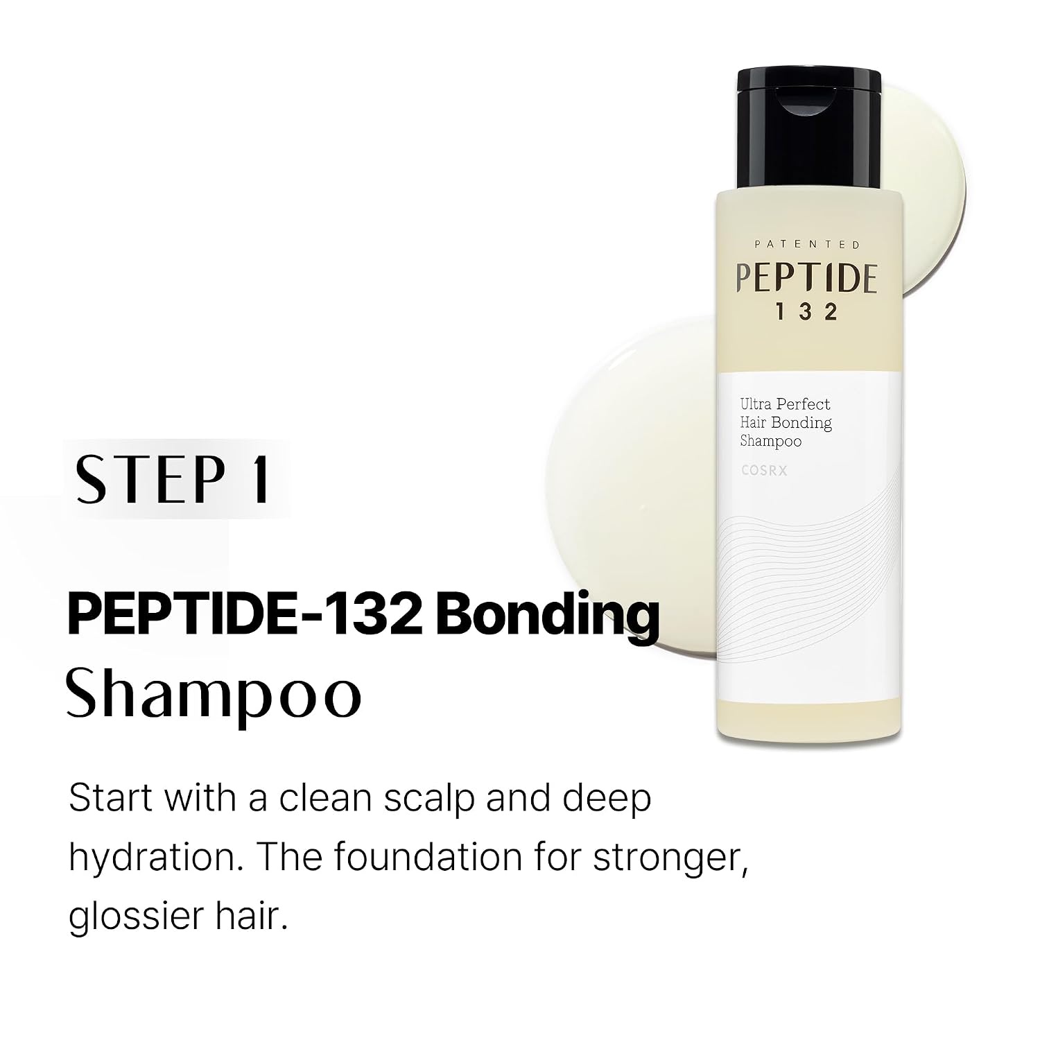 image:imageCOSRX PEPTIDE 132 Glow Hair Care Set Bonding Treatment Bonding Oil Serum