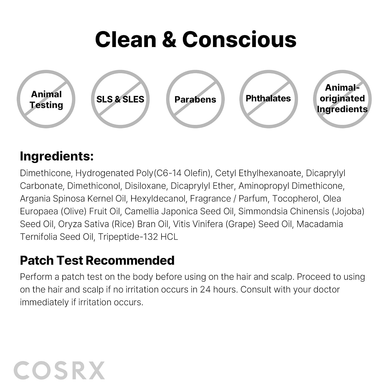 image:imageCOSRX PEPTIDE 132 Hair Bonding Oil Serum Split End Repair 094 fl oz Keratin Care for Frizzy Dry Damaged Hair Adds Gloss Shine Lightweight NonGreasy Finish Korean Hair Care