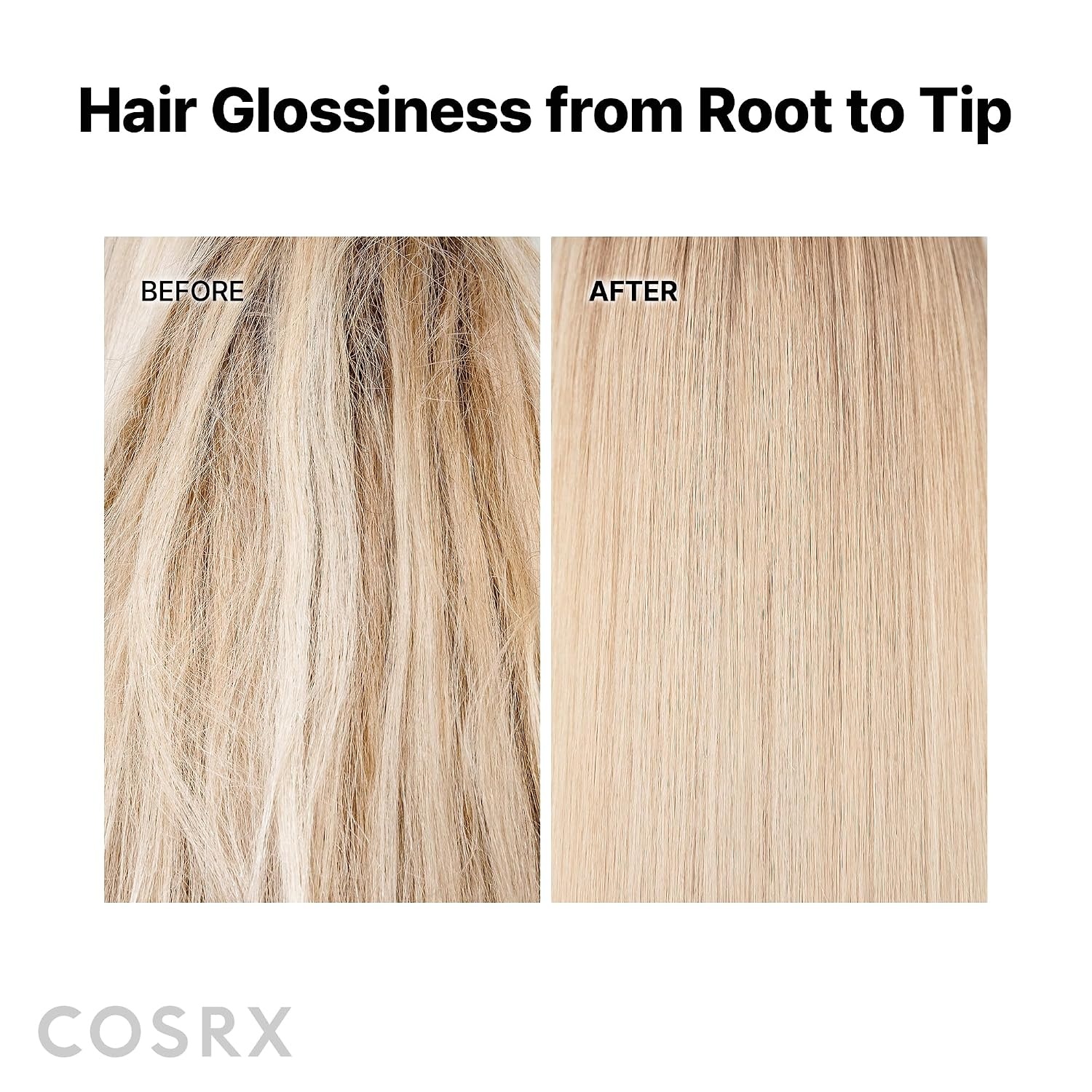 image:imageCOSRX PEPTIDE 132 Hair Bonding Oil Serum Split End Repair 094 fl oz Keratin Care for Frizzy Dry Damaged Hair Adds Gloss Shine Lightweight NonGreasy Finish Korean Hair Care