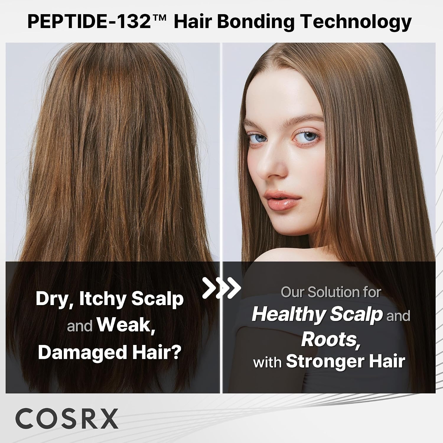 image:imageCOSRX PEPTIDE 132 Hair Care Kit Scalp Care Shampoo Treatment amp Serum Keratin amp Peptide Care for Damaged Dry Hair Dandruff amp Itchy Scalp Relief Split End Strengthening Hair Gift SetFull Size