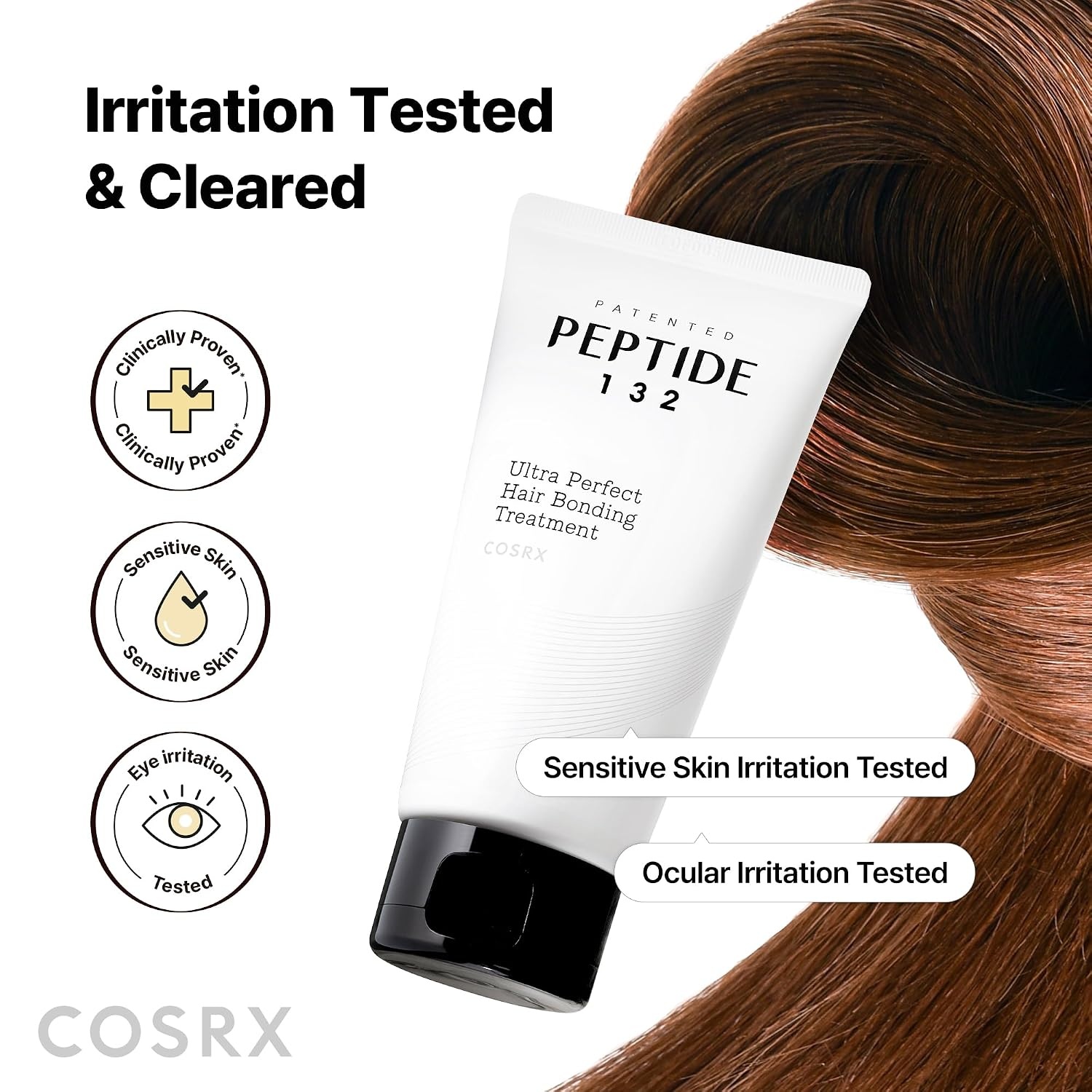 image:imageCOSRX PEPTIDE 132 Hair Repair Treatment for Dry Damaged Hair 202 fl oz Deep Conditioner Hair Mask with Peptides Breakage Split End Care Smooth Silky Finish For All Hair Types202 Fl Oz Pack of 1