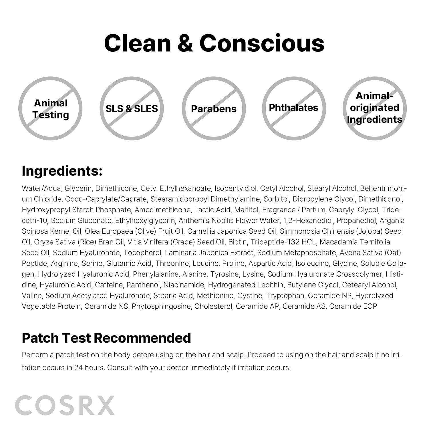 image:imageCOSRX PEPTIDE 132 Hair Repair Treatment for Dry Damaged Hair 202 fl oz Deep Conditioner Hair Mask with Peptides Breakage Split End Care Smooth Silky Finish For All Hair Types202 Fl Oz Pack of 1