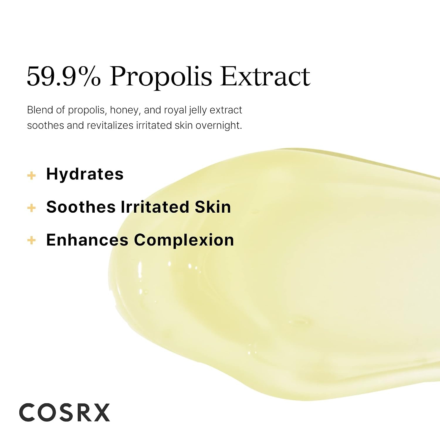 image:imageCOSRX Propolis Honey Overnight Mask Propolis Extract 87 203 floz Sleeping Mask for Glow Deep Moisture Nourishing Care for Dull Dry Skin Cruelty Free Paraben Free Korean Skin Care