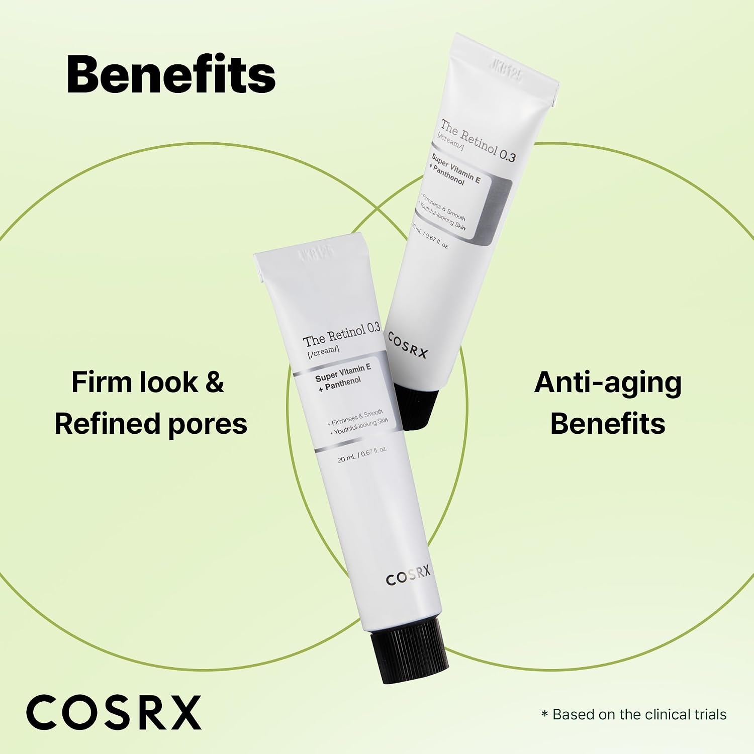 image:imageCOSRX Retinol 03 Cream AntiAging Eye amp Neck Cream 067 floz Retinoid Treatment to Firm Skin Reduce Wrinkles Fine Lines Signs of Aging Gentle Daily Korean Skin Care