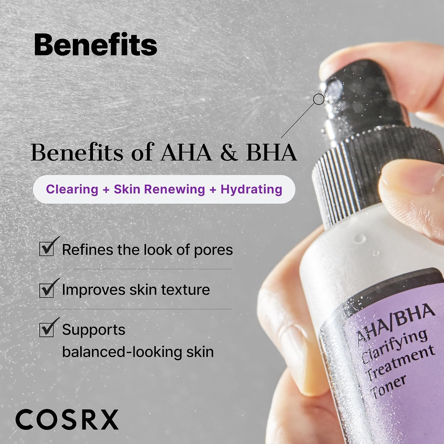 image:imageCOSRX Scalp amp Hair Balance Care Set AHA BHA Clarifying Toner Bonding Shampoo Bonding Treatment