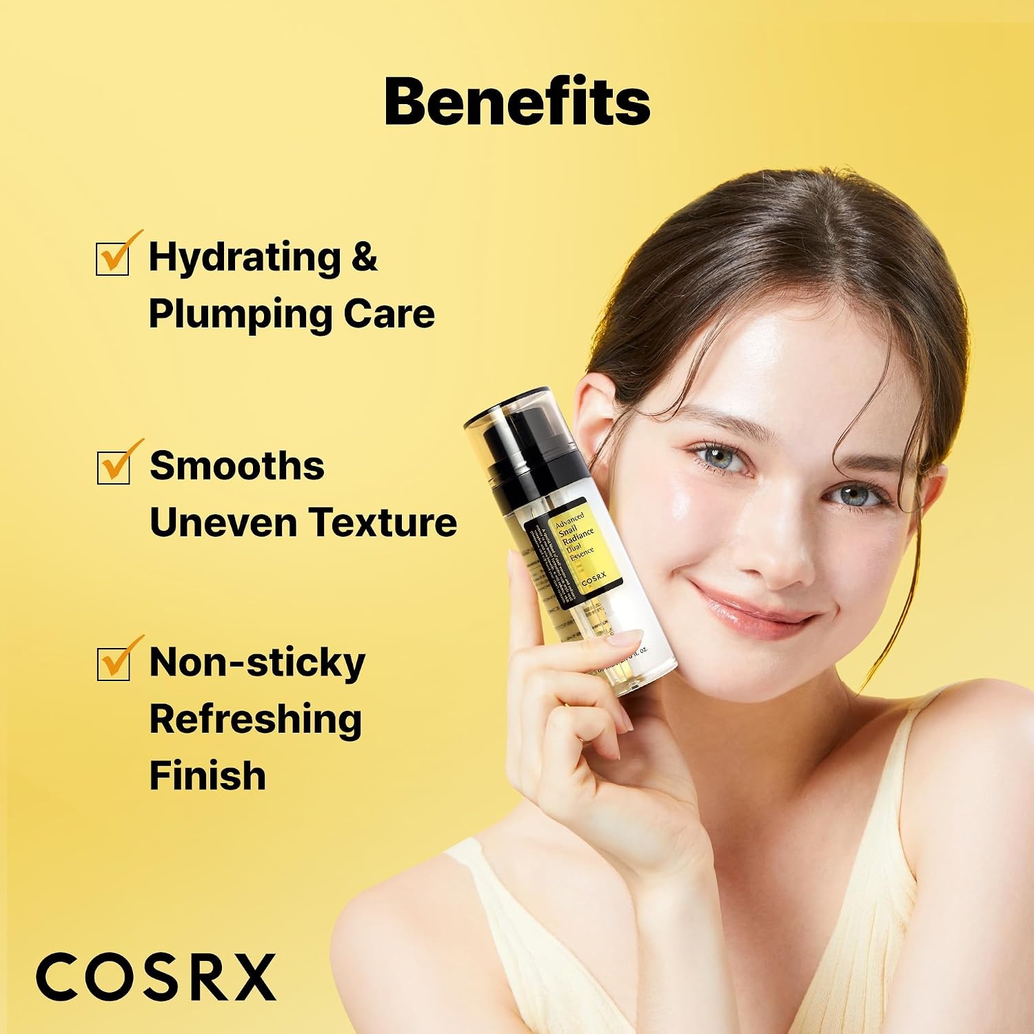 image:imageCOSRX Snail Mucin 74 Niacinamide 5 Dual Face Serum 27 oz Antiaging Face Serum for Dull Skin Sensitive Skin Korean Skin Care