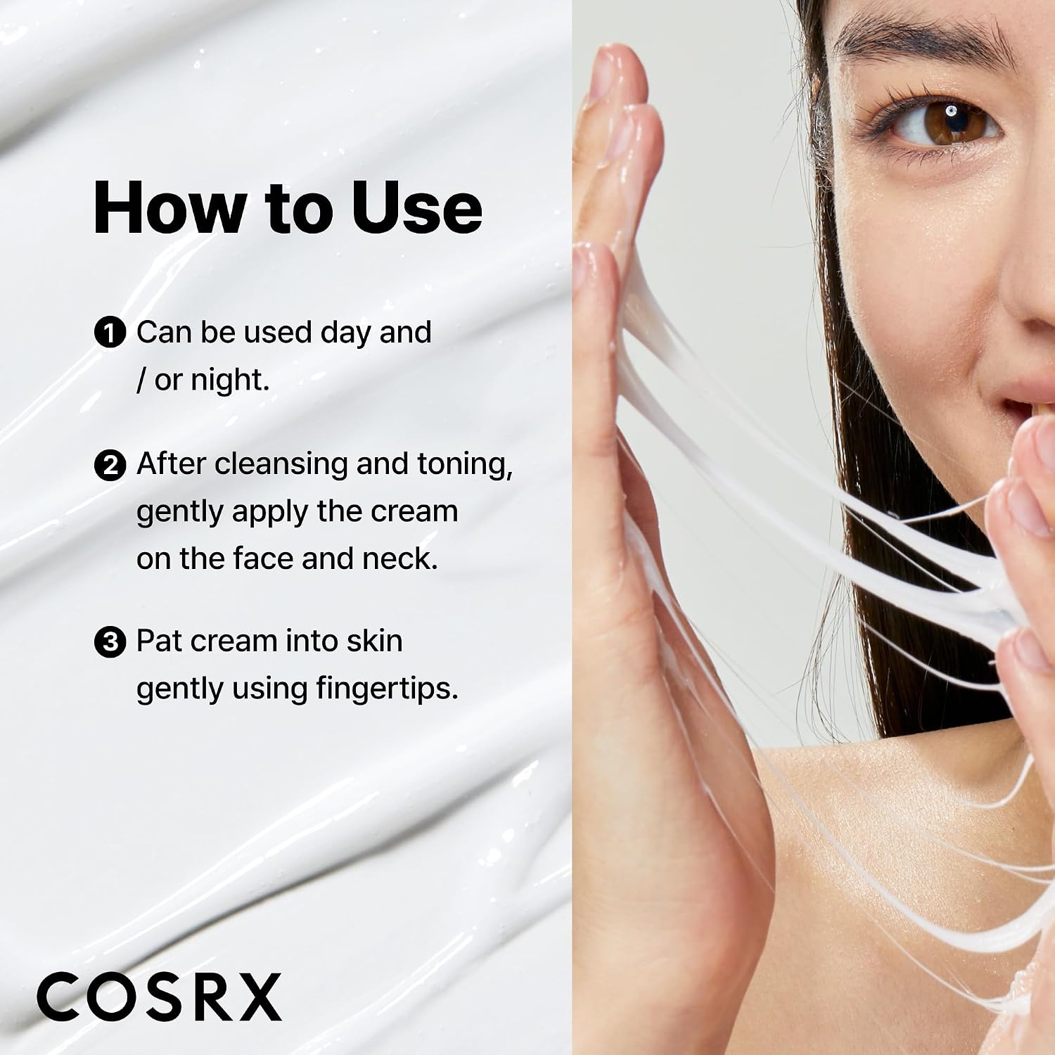image:imageCOSRX Snail Mucin 92 Face Moisturizer for Soft amp Glowy Skin 352 oz Lightweight Moisturing amp Soothing Cream for All Skin Types Korean Skin Care Korean Moisturizer Face Cream352 floz 2 Pack