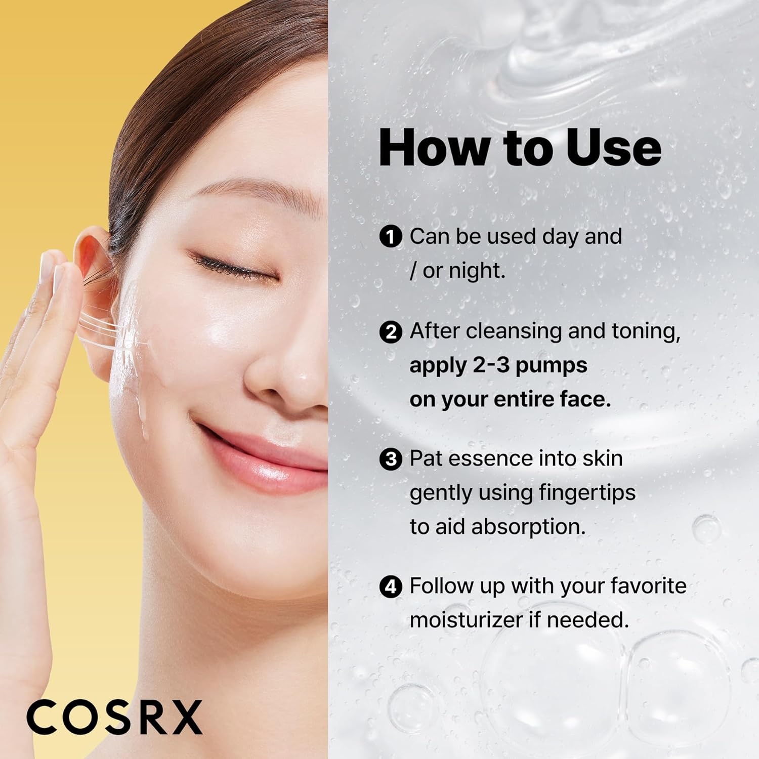 image:imageCOSRX Snail Mucin 96 Repairing Serum for Sooothing amp Hydrating 338 oz Snail Secretion Filtrate for Dull Skin amp Fine Lines Korean Skin Care100 mL338 Fl Oz Pack of 1