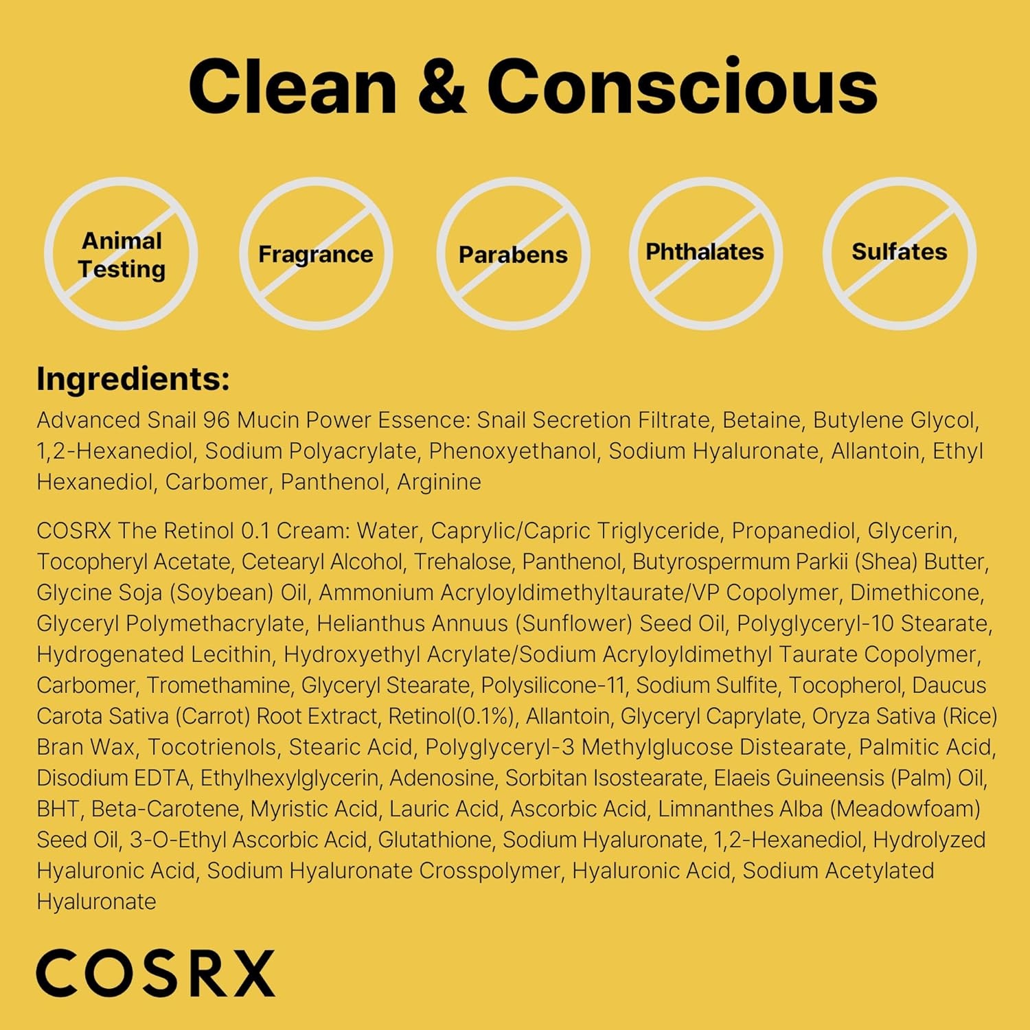 image:imageCOSRX Snail Mucin 96 Repairing Serum for Sooothing amp Hydrating 338 oz Snail Secretion Filtrate for Dull Skin amp Fine Lines Korean Skin Care338 Fl Oz Pack of 2