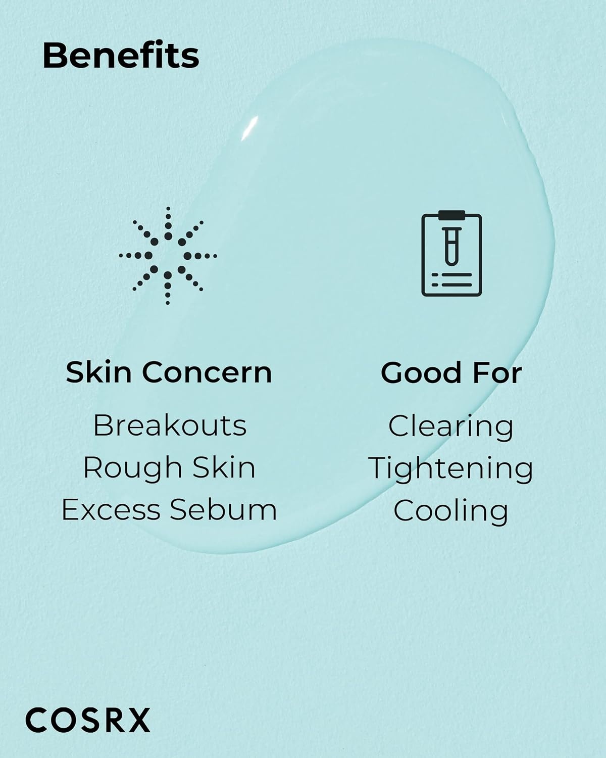 image:imageCOSRX Two in One Poreless Power Liquid Pore Tightening Toner 338 fl oz Daily Essence for Enlarged Pores Sebum Control Smooth Refined Skin Texture Paraben Free Korean Skin Care
