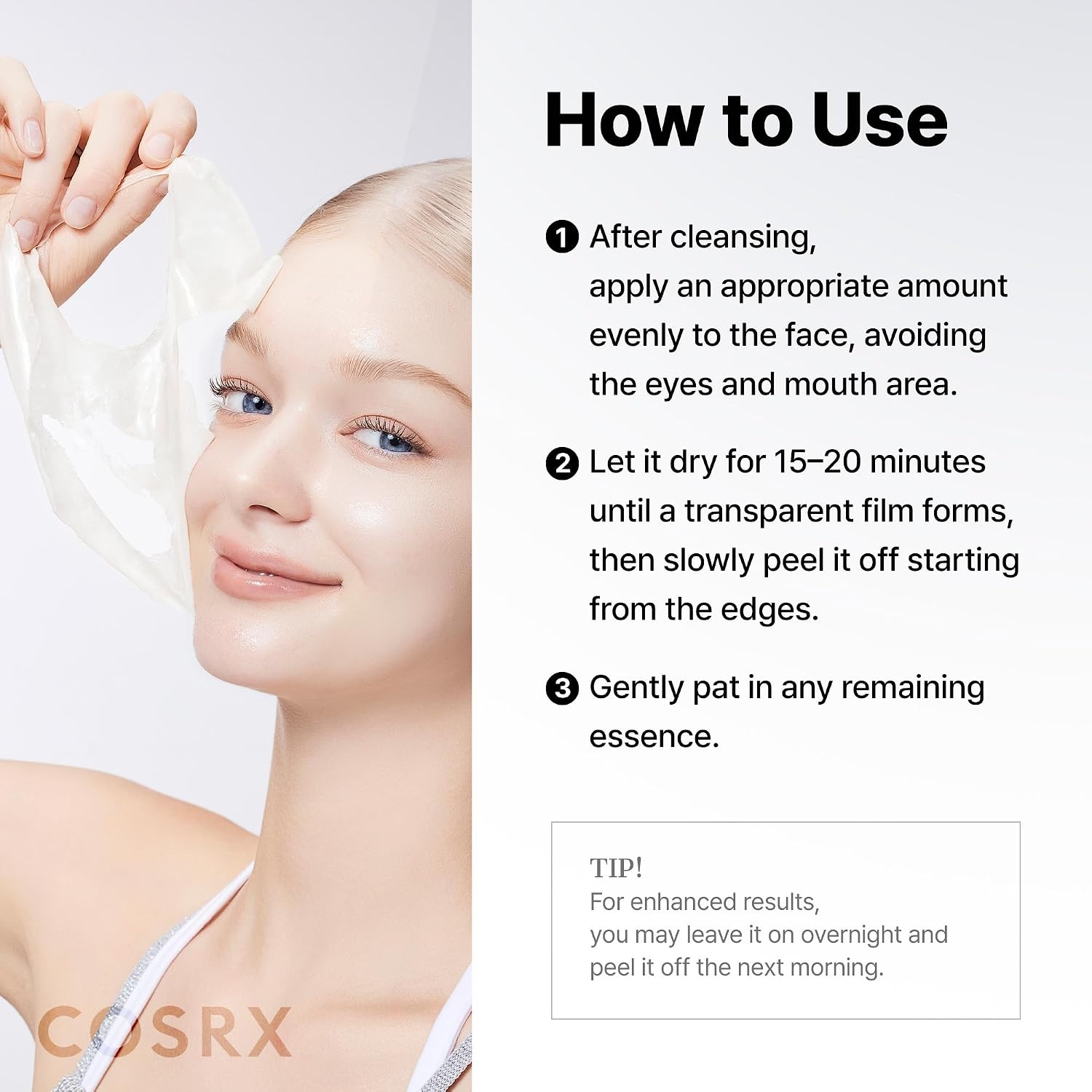 image:imageCOSRX Ultimate Nourishing Rice Overnight Spa Mask Niacinamide 202floz 68 Rice Extract Sleeping Pack Brightening Deep Nourishment for Dull Dry Skin Glow Boosting Korean Skin CareWrapping Mask