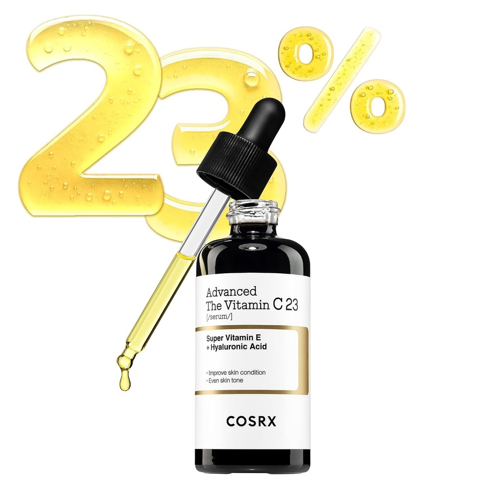 image:imageCOSRX 23 Pure Vitamin C Serum for Face with Vitamin E Glutathione 07oz Korean Vitamin C Serum Antiaging Serum for Fine Lines Uneven Skin Tone amp Dull Skin Korean Skin Care