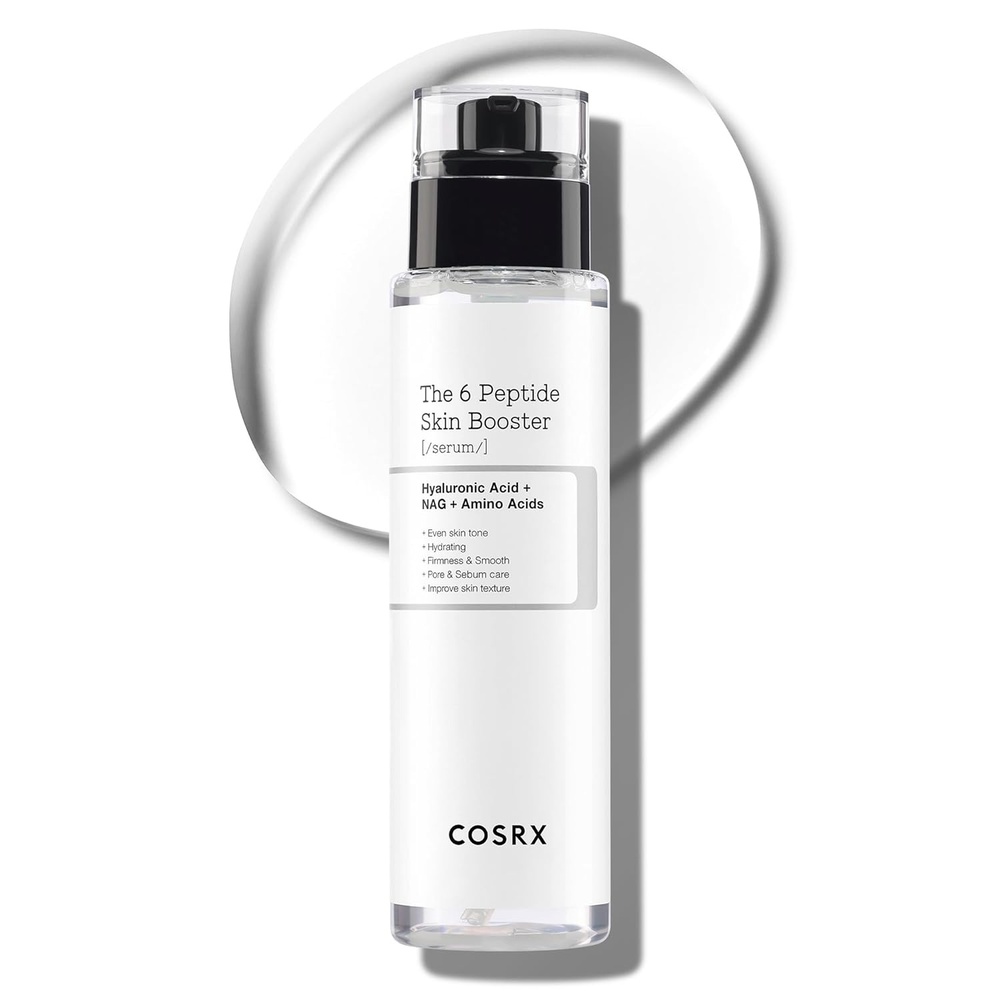 image:imageCOSRX 6X Peptide Collagen Skin Booster Toner Serum for Dull Skin 507 oz Preps Skin with Copper Peptides GHKCu for Uneven Skin Texture Skin Renewal Boosting Facial Essence Korean Skin Care6 Multi Peptide Complex 1 Pack