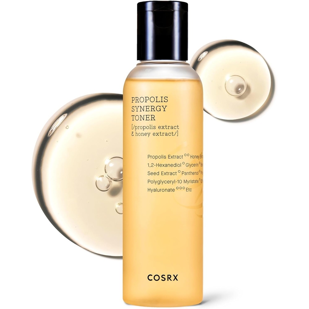image:imageCOSRX 72 Propolis Honey Toner 3X Increase in Moisture Level 507 floz Instant Glow Boosting Care with Panthenol Nourishing Hydration for Dull Dry Sensitive Skin Korean Skin Care507 floz Pack of 1