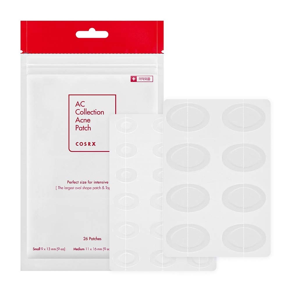 image:imageCOSRX AC Collection Acne Patch Centella Blemish Care 26 Count Spot Stickers with Centella Asiatica Extract Blemishes and Zits Cover for Face and Body
