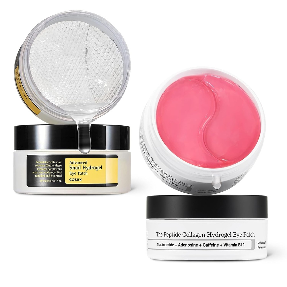image:imageCOSRX Advanced Snail Mucin Hydrogel Eye Patch Peptide Collagen Hydrogel Eye Patch Korean Skin Care