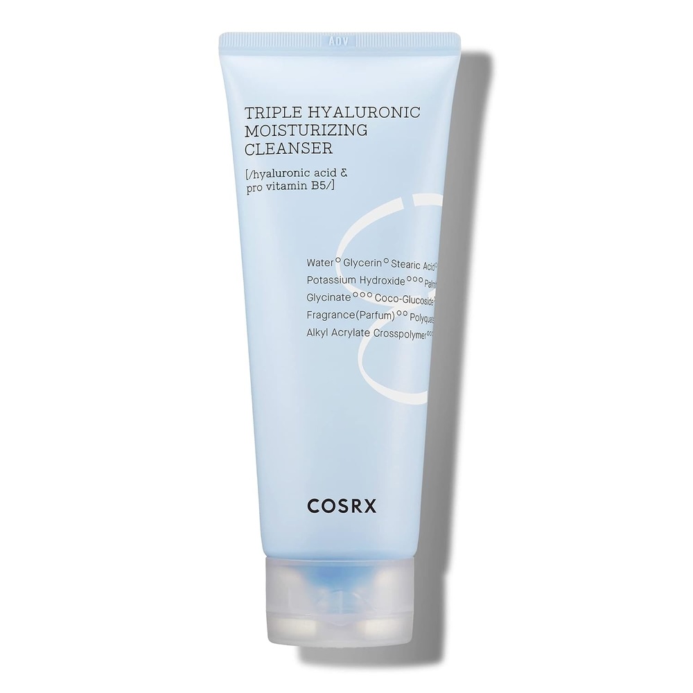 image:imageCOSRX Hyaluronic Acid Moisturizing Cleanser with Vitamin B 507 floz Daily Face Wash for Dry Skin Low pH Gentle Formula NonStripping Hydration Paraben Free Korean Skin Care
