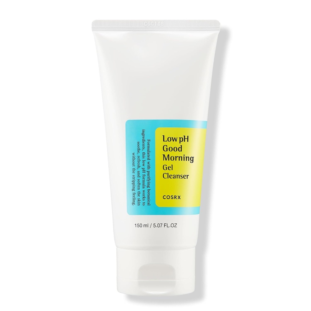 image:imageCOSRX Low pH Good Morning Gel Cleanser BHA Face amp Body Wash 1352 fl oz Daily Mild Formula for Sensitive Skin pH Balancing Tea Tree Oil Gentle Sebum Pore Care Korean Skin CareGood Morning Gel Cleanser
