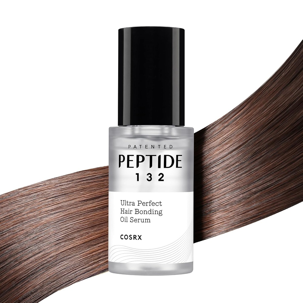 image:imageCOSRX PEPTIDE 132 Hair Bonding Oil Serum Split End Repair 094 fl oz Keratin Care for Frizzy Dry Damaged Hair Adds Gloss Shine Lightweight NonGreasy Finish Korean Hair Care