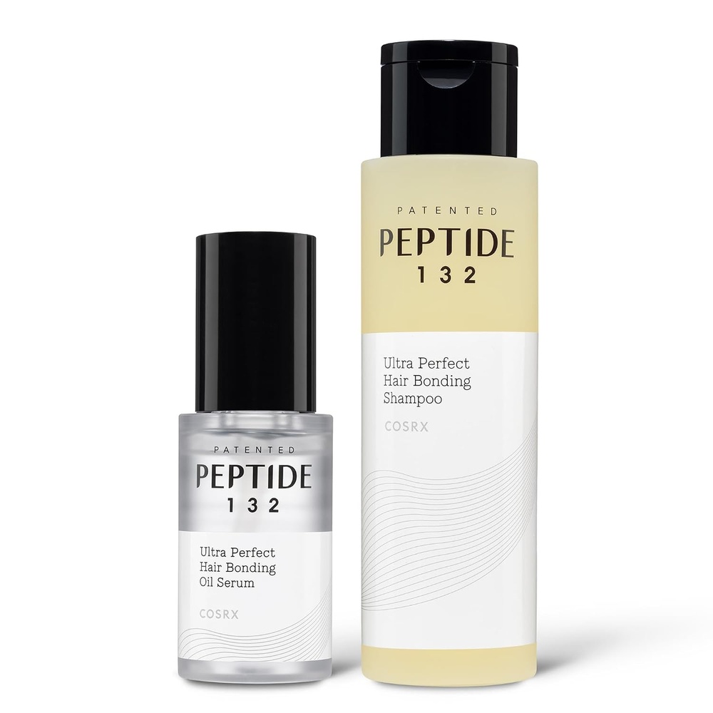 image:imageCOSRX PEPTIDE 132 Hair Shampoo amp Oil Serum Set Bonding Shampoo Bonding Oil Serum