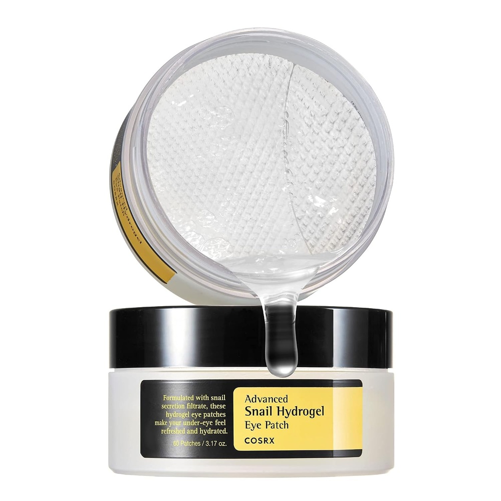 image:imageCOSRX Pink Peptides Collagen Hydrogel Eye Patch 2 Pack for Puffy Eyes Cooling amp Firming Under Eye Patches with 4Peptide amp Caffeine Depuffing Gel Eye Mask Korean Skin CareSnail Mucin Eye Patch