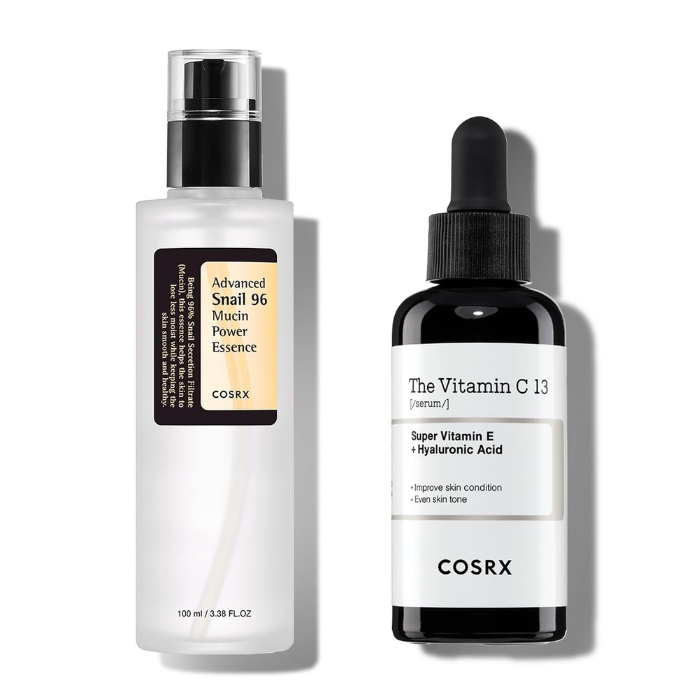 image:imageCOSRX Post Acne Mark Recovery Snail Mucin 96 Essence Vitamin C 13 Serum Intensive Hydrating for Fine lines Hyperpigmentation After Blemish Care