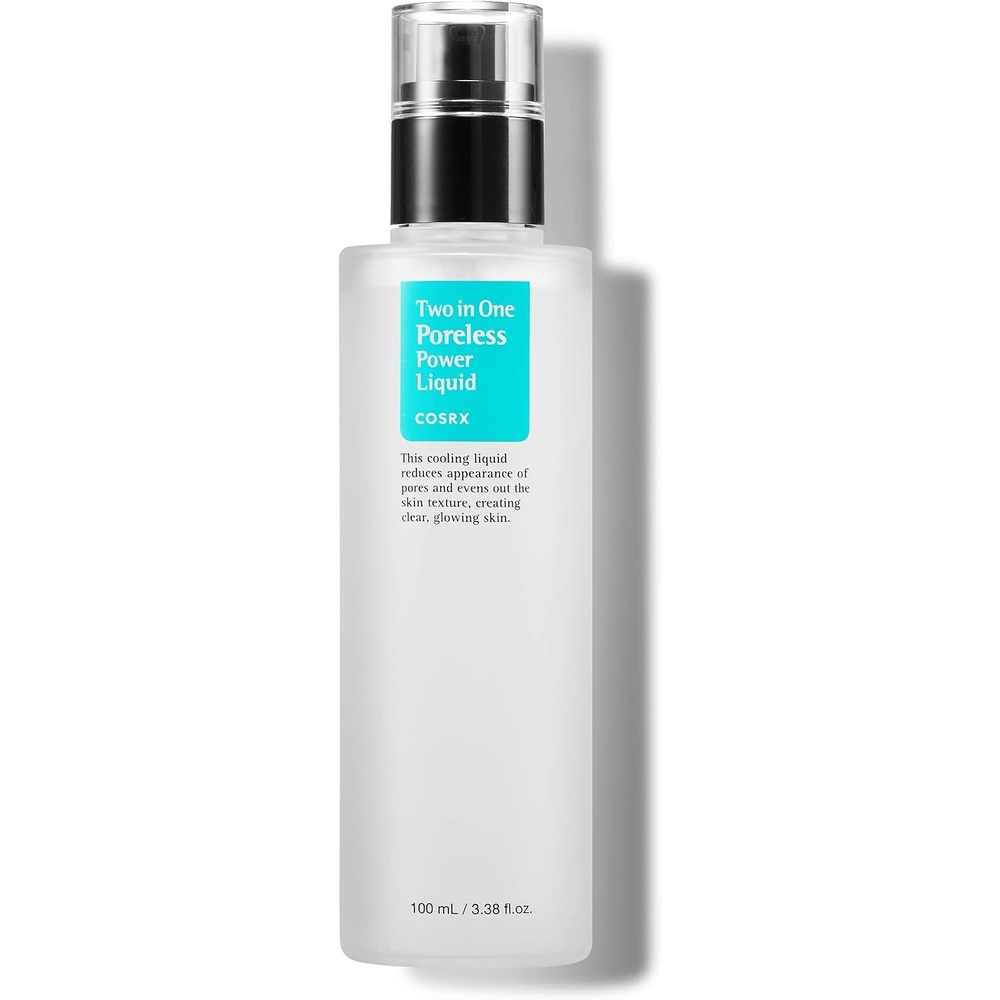 image:imageCOSRX Two in One Poreless Power Liquid Pore Tightening Toner 338 fl oz Daily Essence for Enlarged Pores Sebum Control Smooth Refined Skin Texture Paraben Free Korean Skin Care